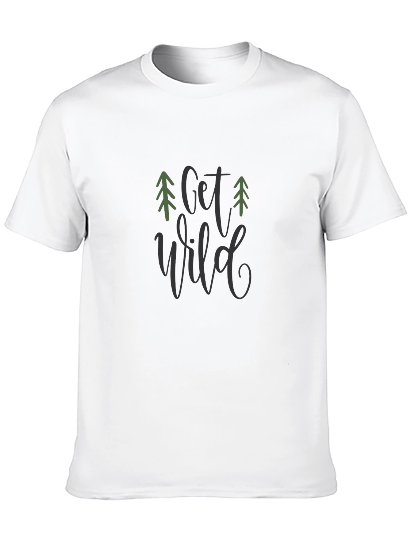 Get Wild Graphic Tee - Nature Lover Shirt
