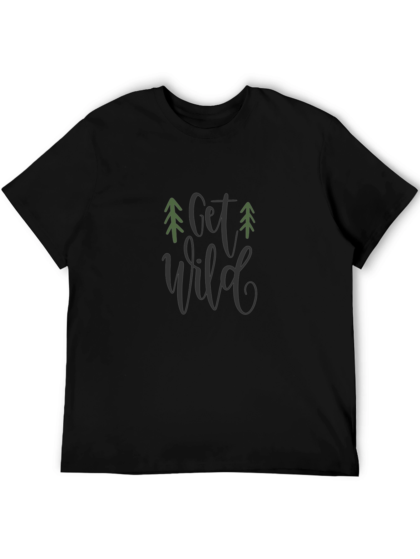 Get Wild Graphic Tee - Nature Lover Shirt