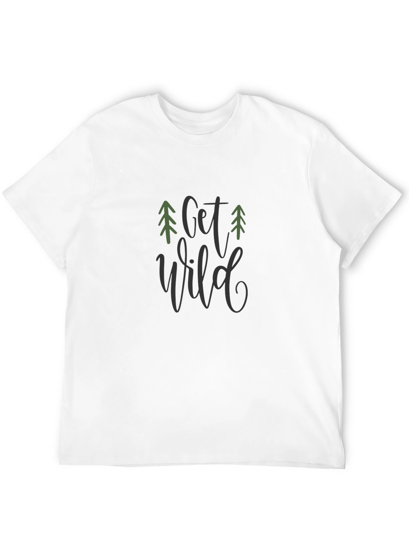 Get Wild Graphic Tee - Nature Lover Shirt