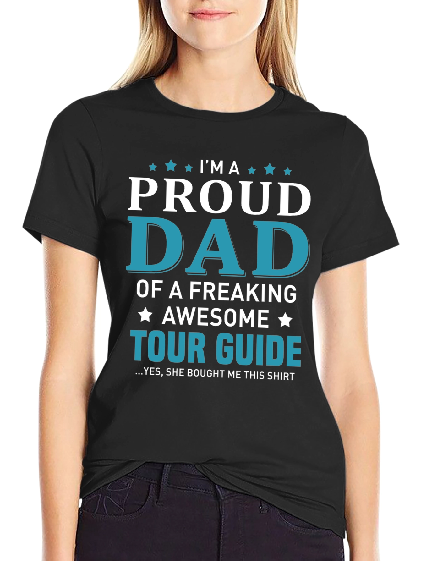 Proud Dad Tour Guide T-Shirt