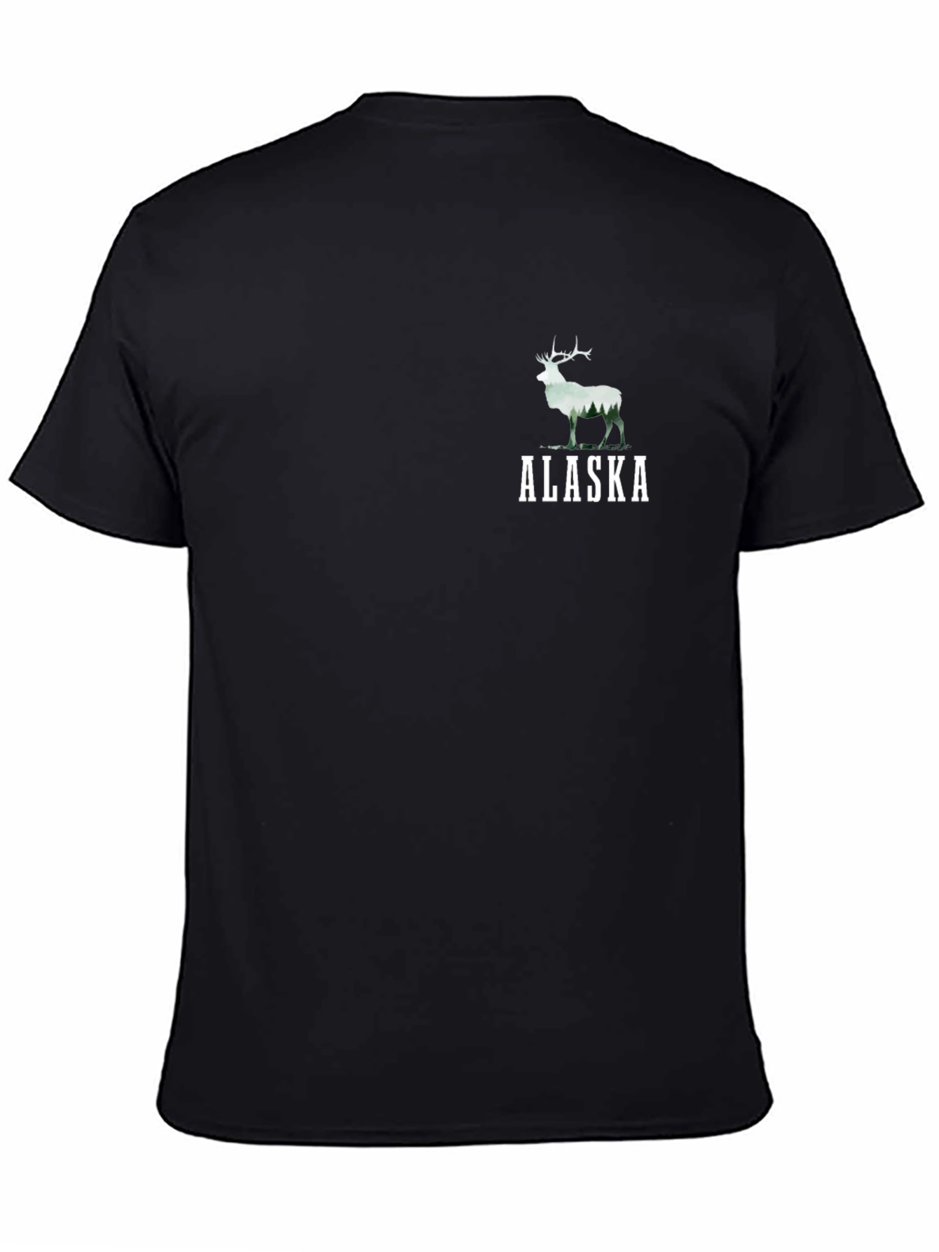 Alaska Deer Graphic Tee - Nature Inspired Style