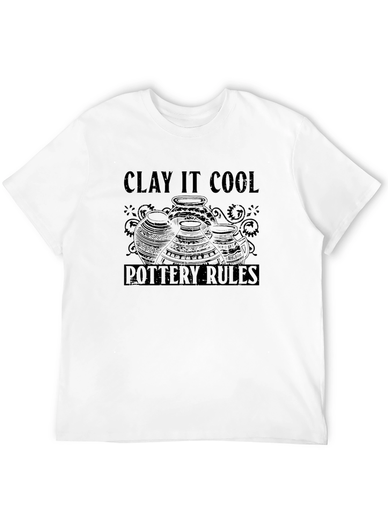Clay It Cool Pottery Rules Graphic Tee