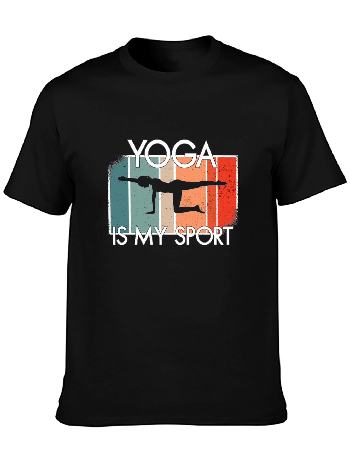 Yoga is My Sport T-Shirt Black