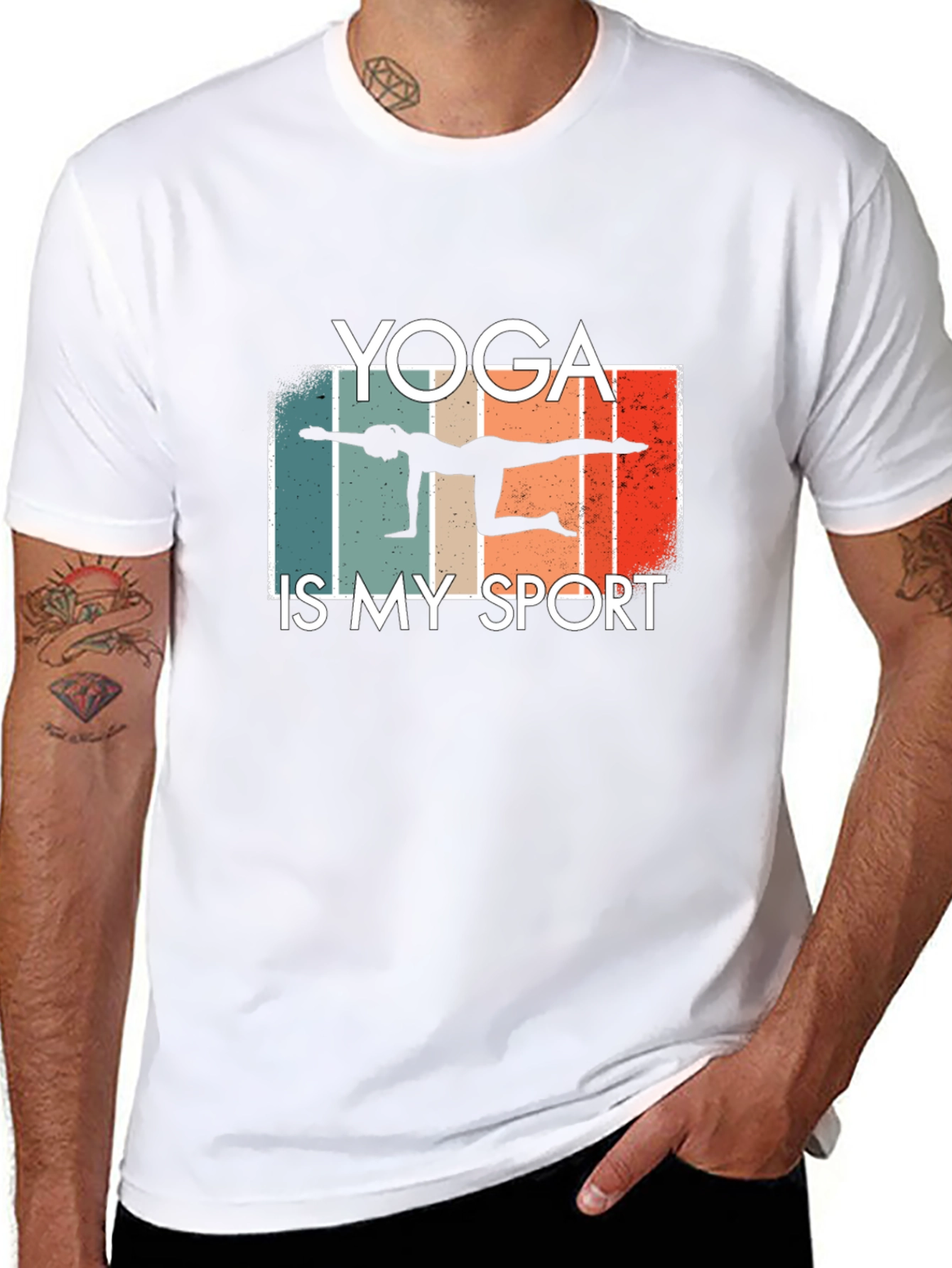 Yoga is My Sport T-Shirt Black