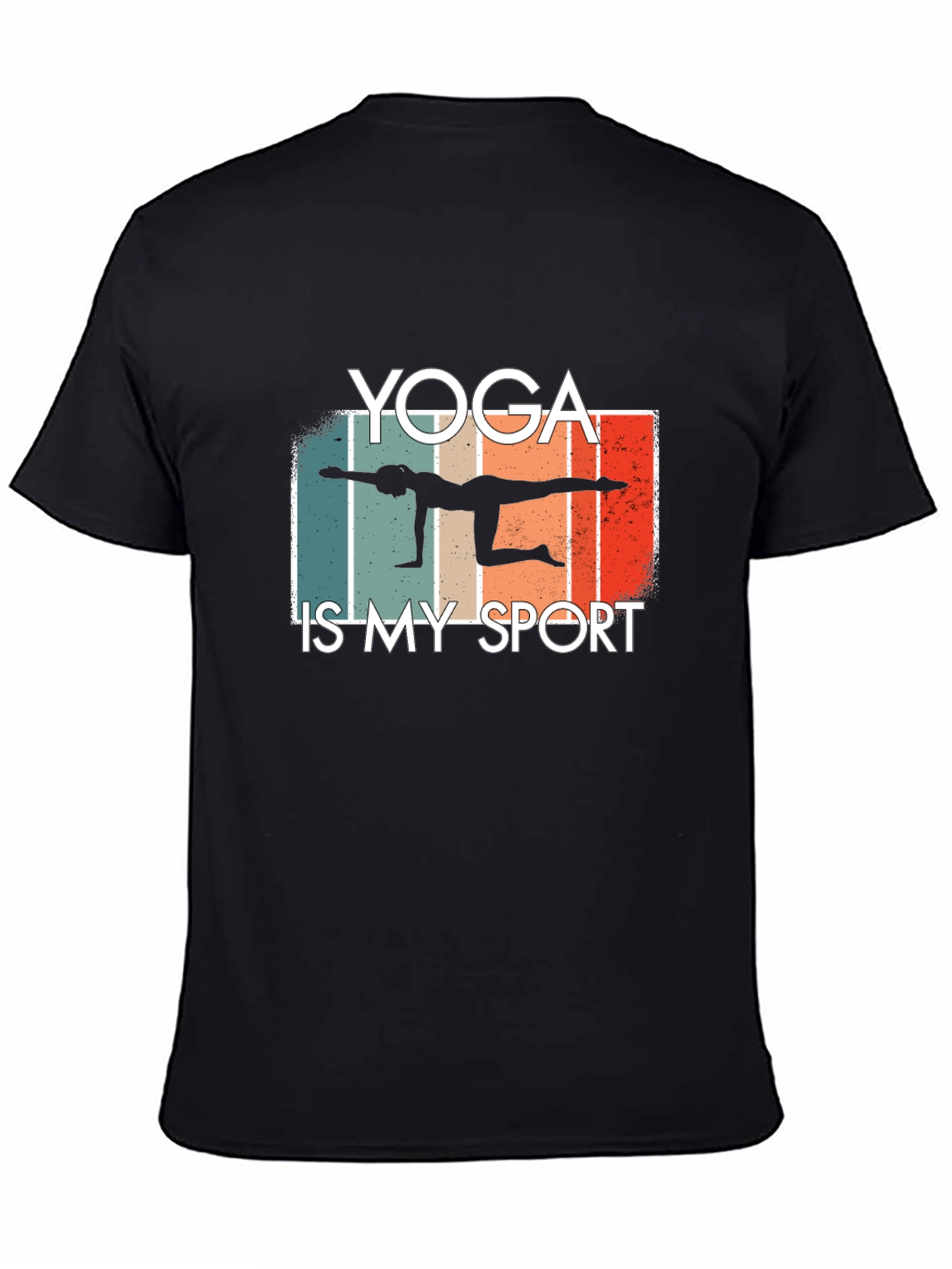 Yoga is My Sport T-Shirt Black