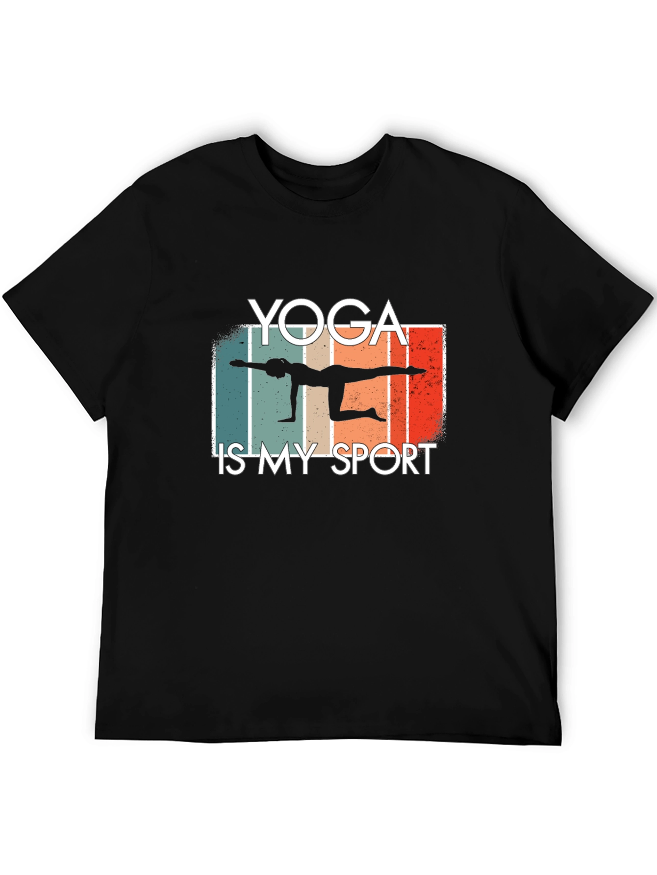 Yoga is My Sport T-Shirt Black