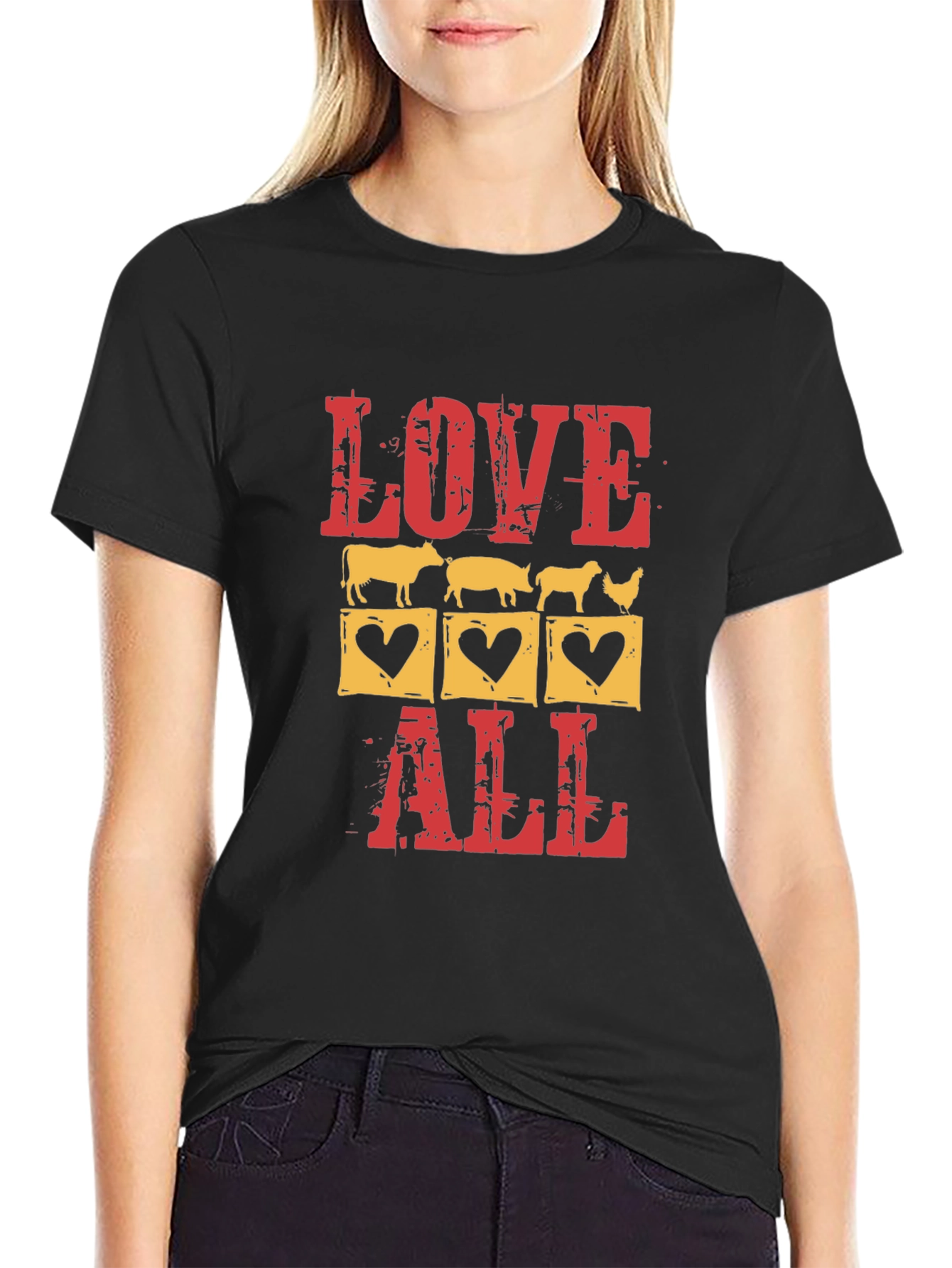 Love All Farm Animal T-Shirt