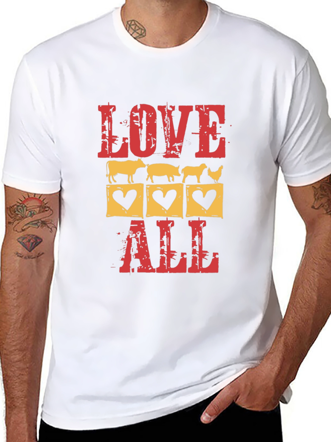 Love All Farm Animal T-Shirt