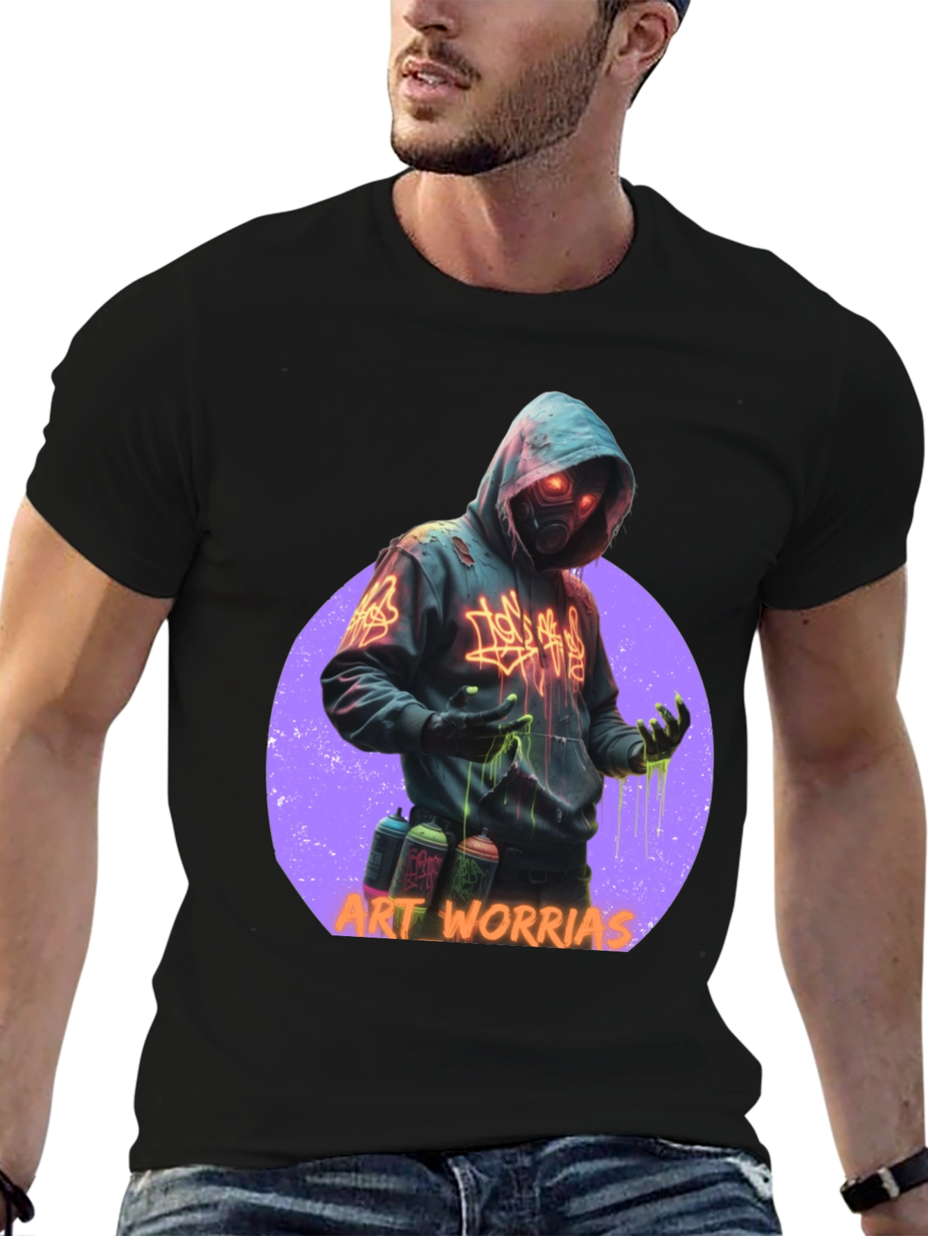 Art Worrias Graphic Tee - Urban Style