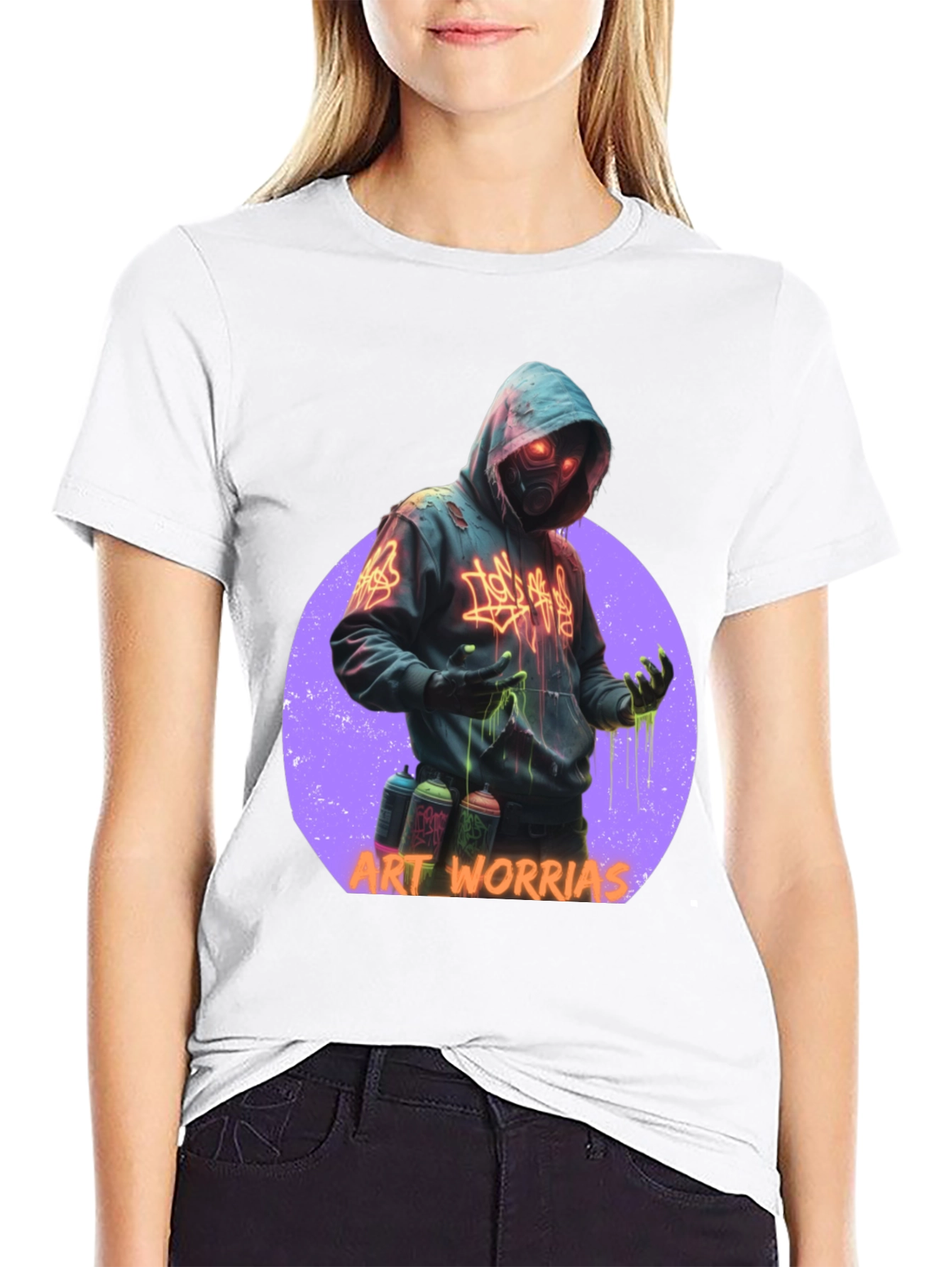 Art Worrias Graphic Tee - Urban Style