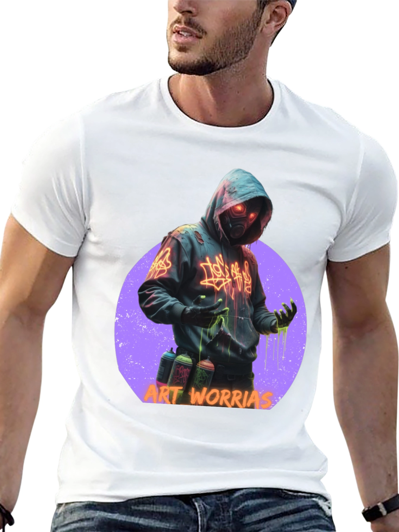 Art Worrias Graphic Tee - Urban Style