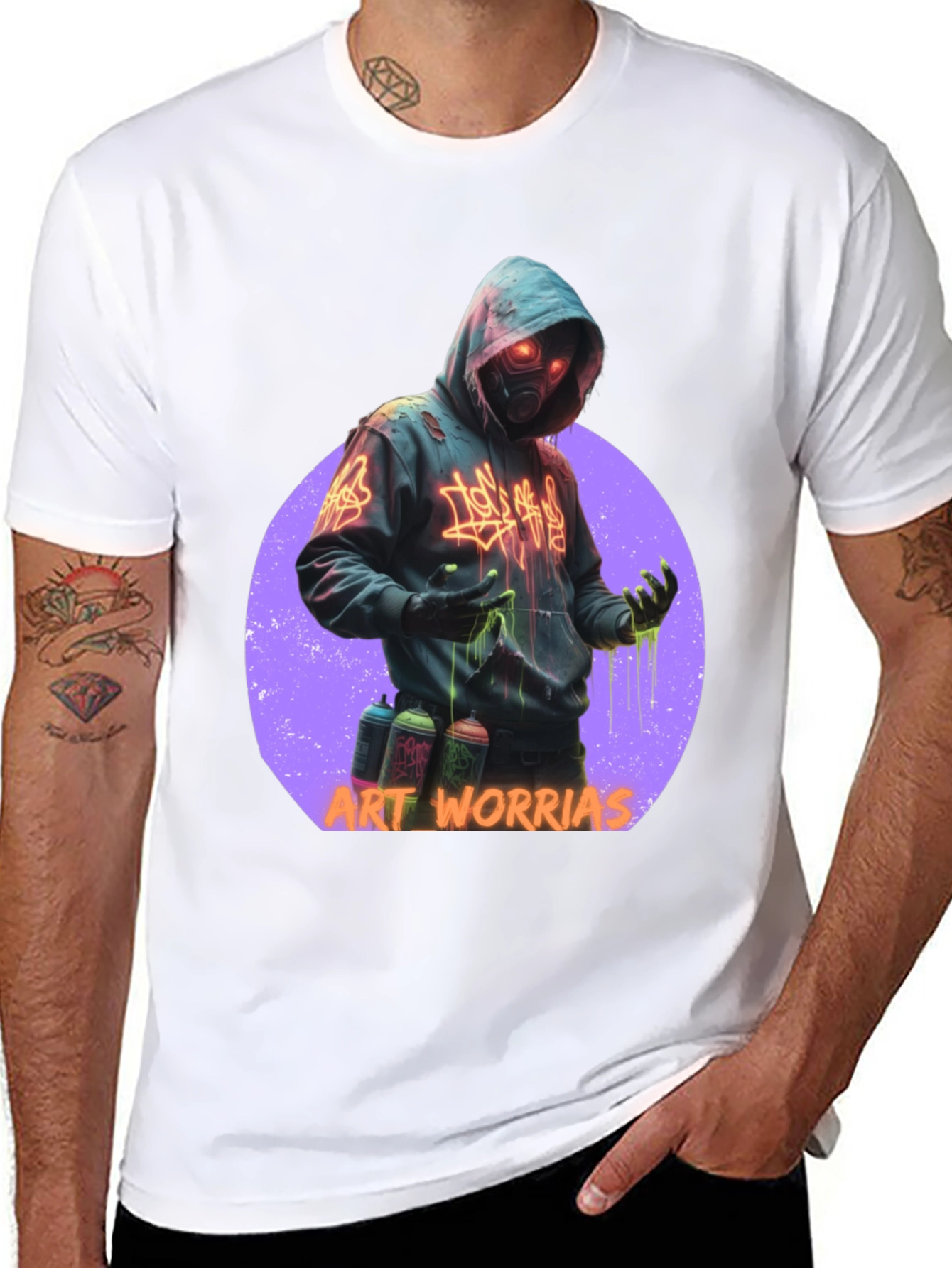Art Worrias Graphic Tee - Urban Style