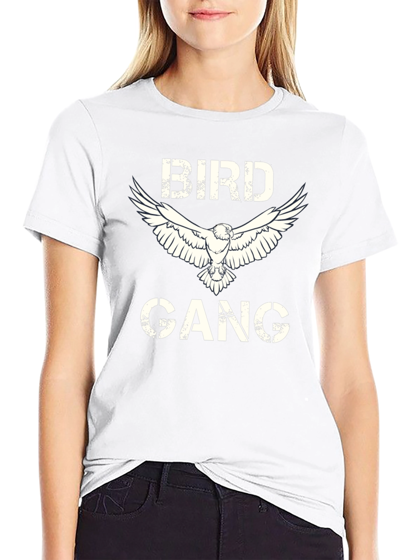 Bird Gang Graphic Tee - Cool Casual Wear