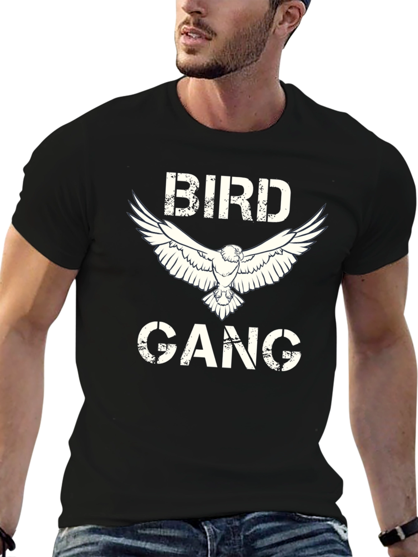 Bird Gang Graphic Tee - Cool Casual Wear