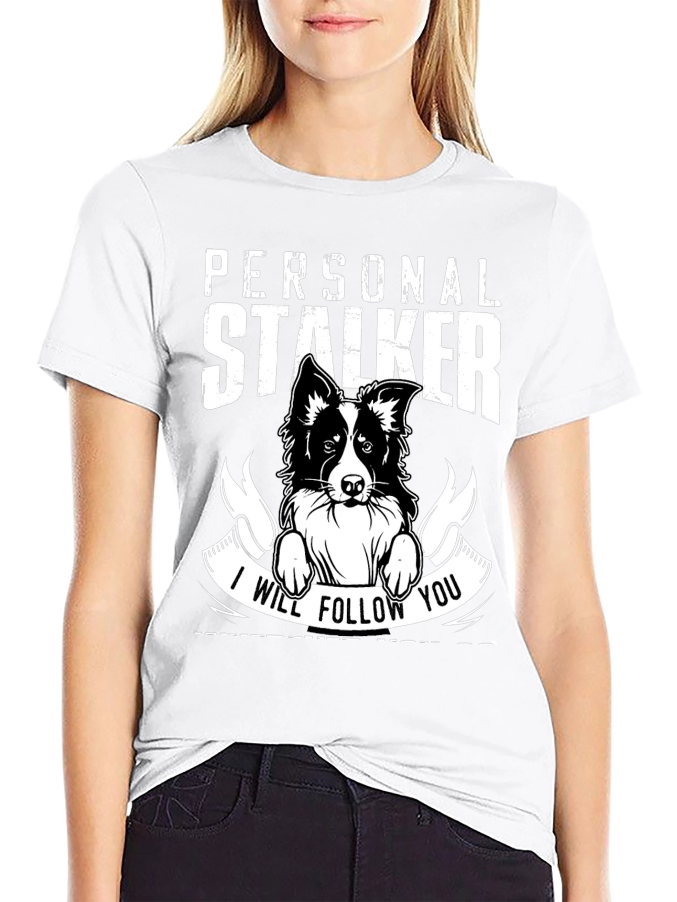 Personal Stalker Dog T-Shirt