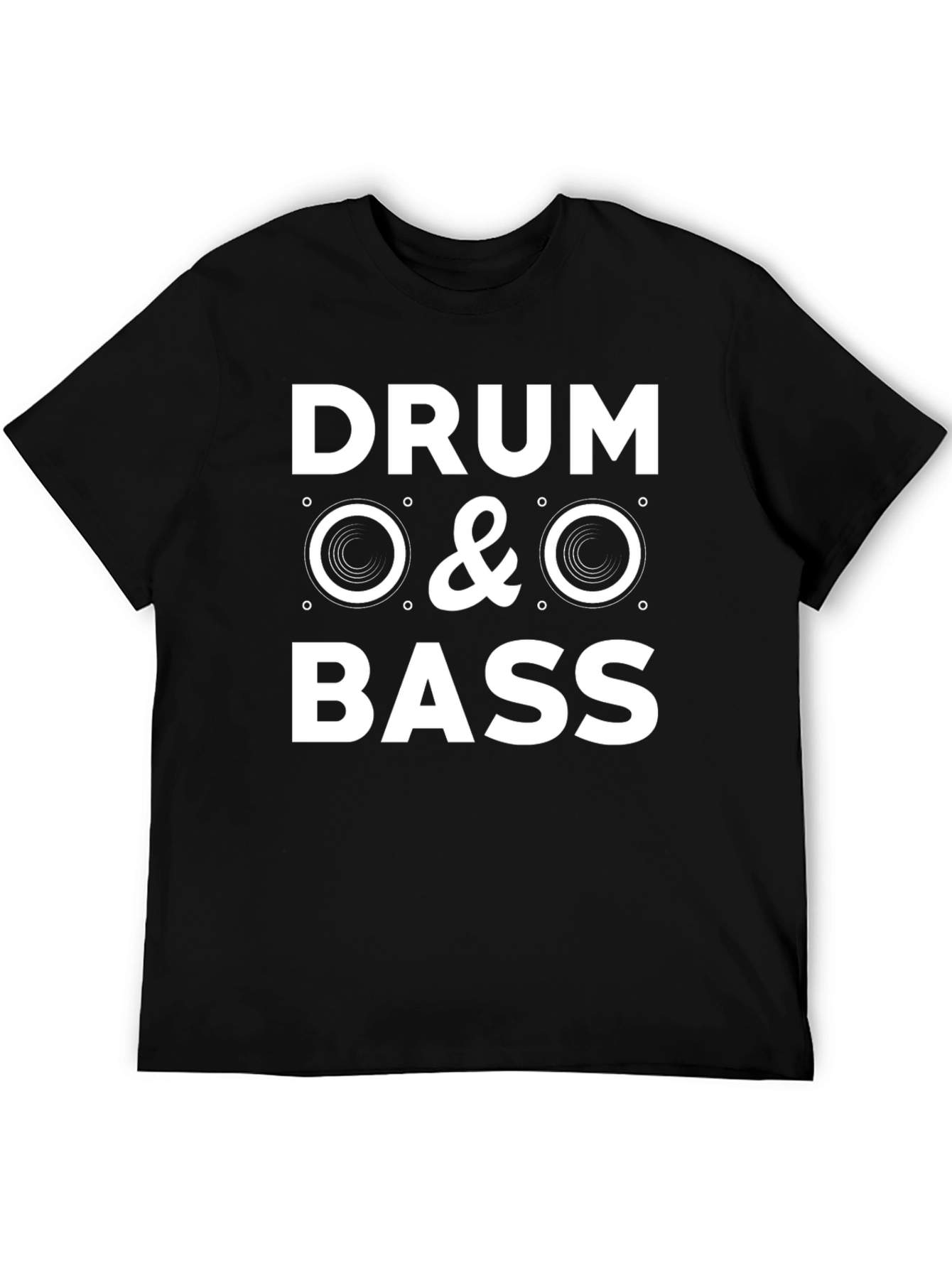 Drum & Bass Graphic T-Shirt - Music Lover Tee