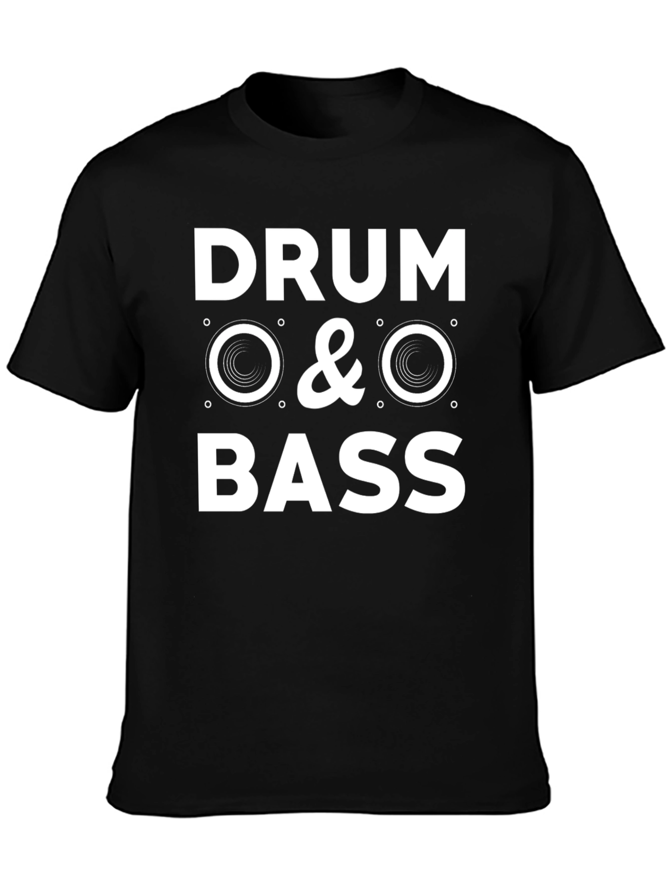 Drum & Bass Graphic T-Shirt - Music Lover Tee