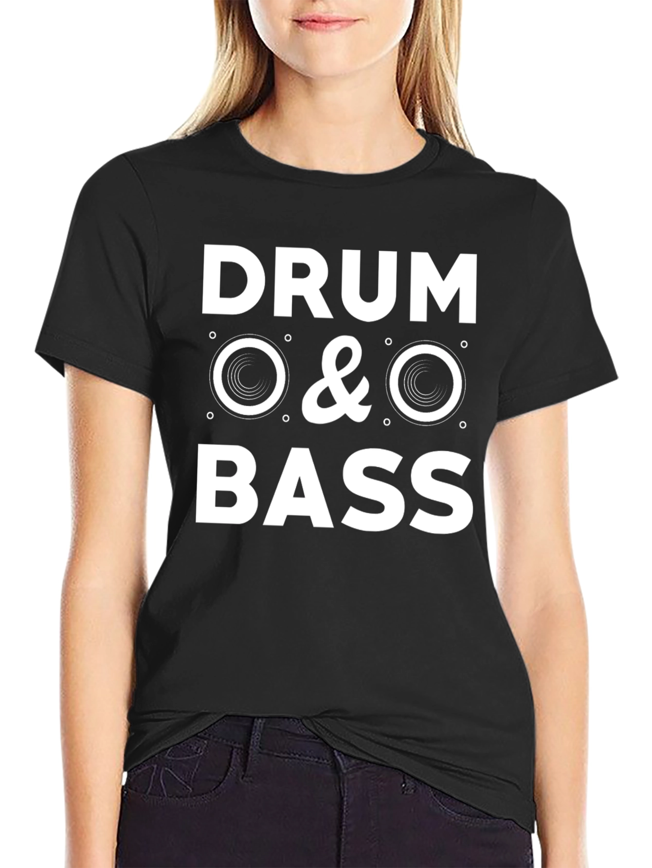 Drum & Bass Graphic T-Shirt - Music Lover Tee