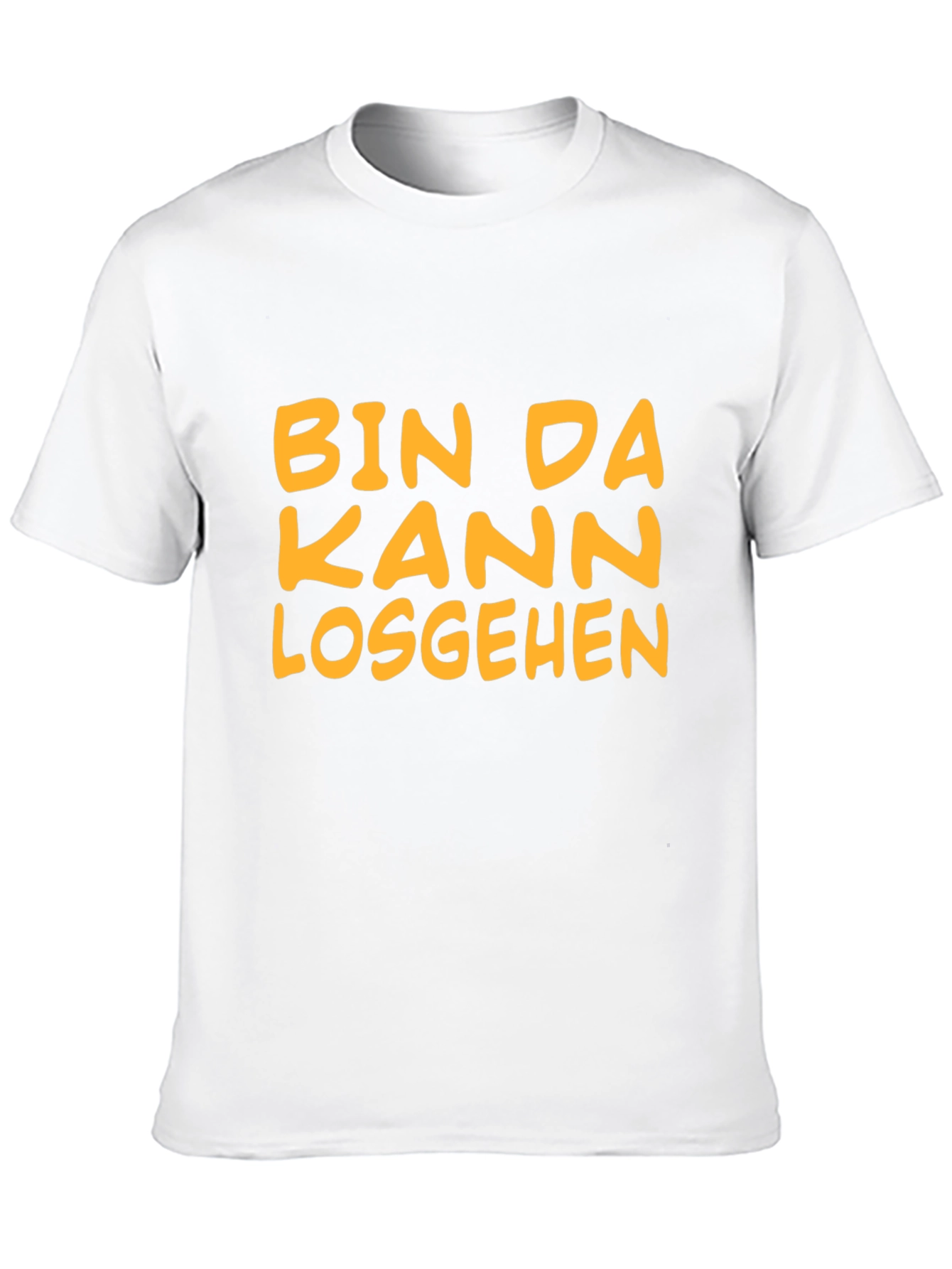 Bin Da Kann Losgehen Black T-Shirt