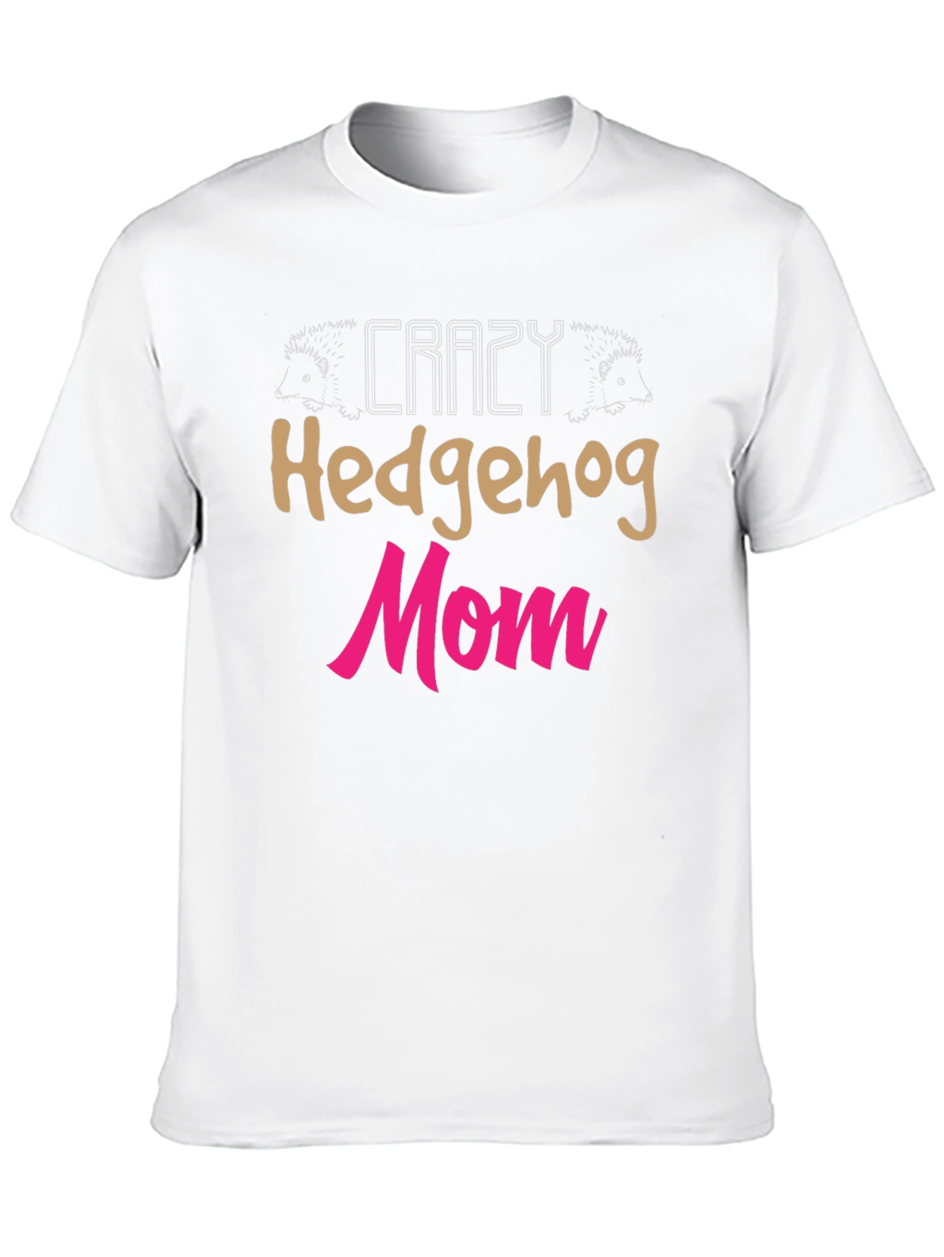 Crazy Hedgehog Mom Graphic Tee