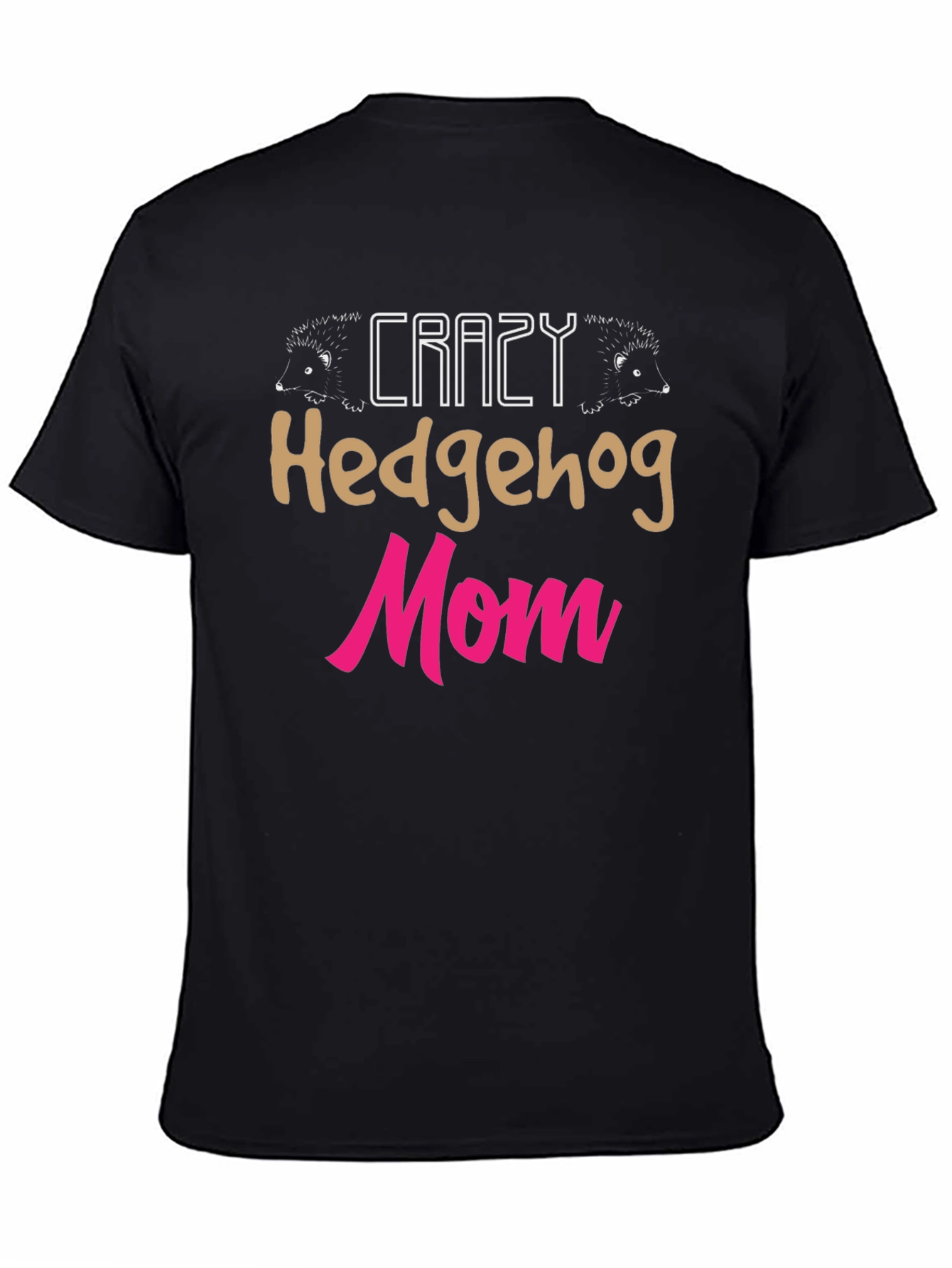 Crazy Hedgehog Mom Graphic Tee