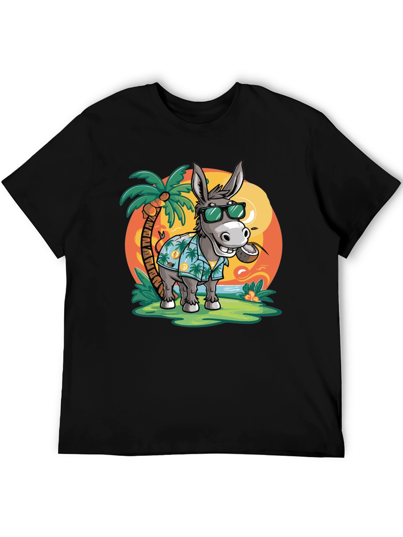 Tropical Donkey T-Shirt