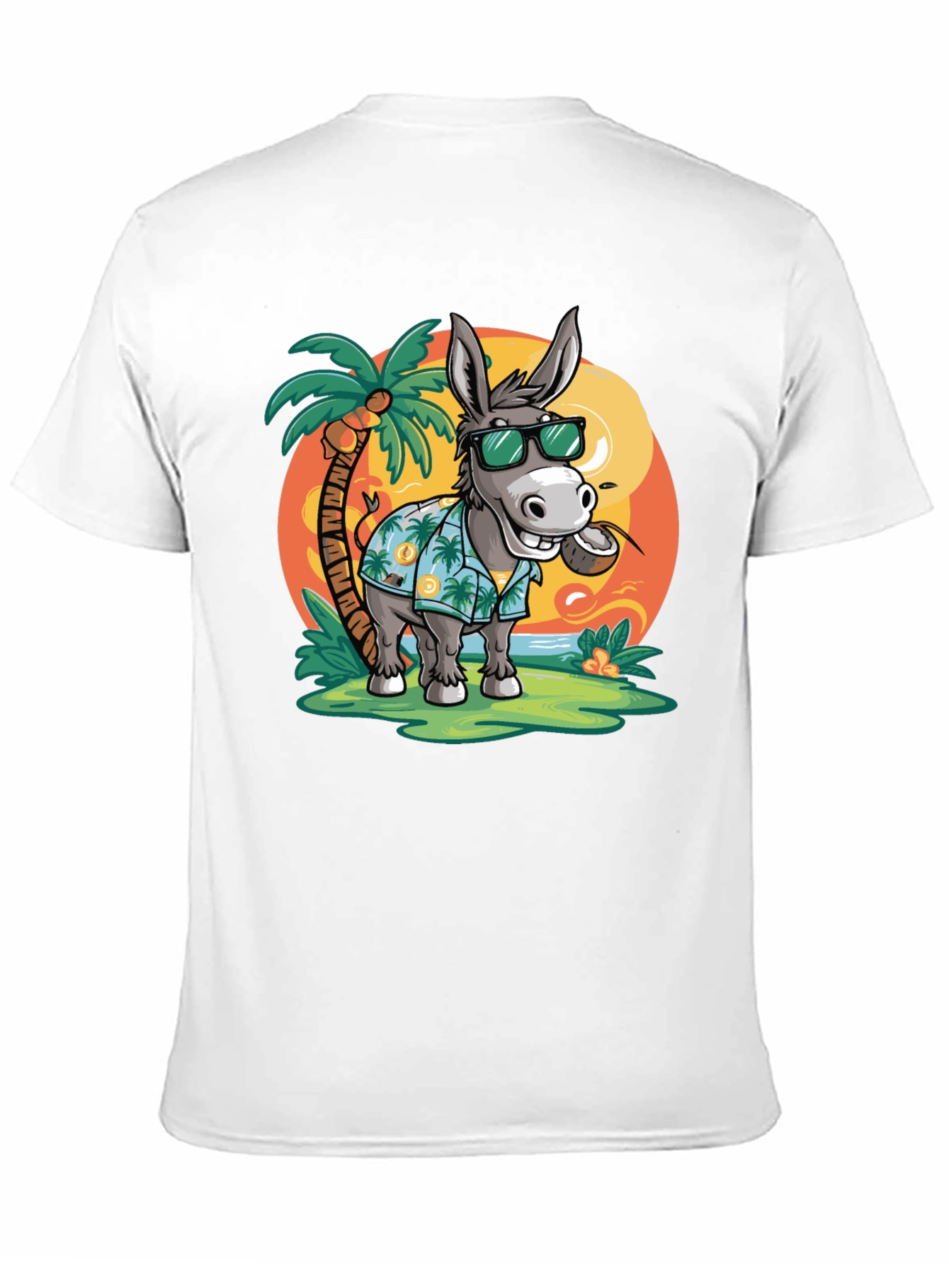 Tropical Donkey T-Shirt