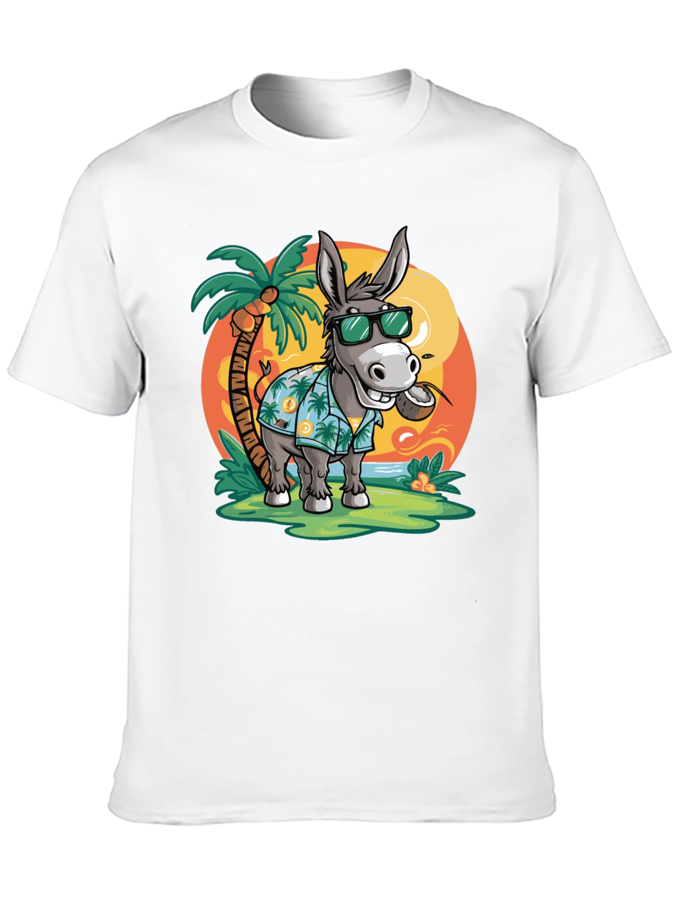 Tropical Donkey T-Shirt