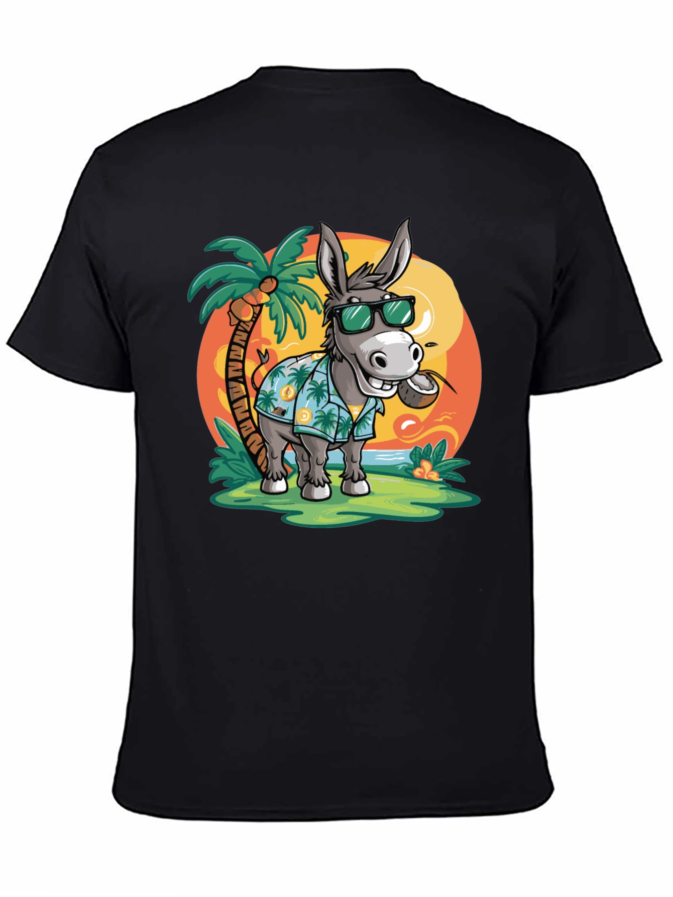 Tropical Donkey T-Shirt