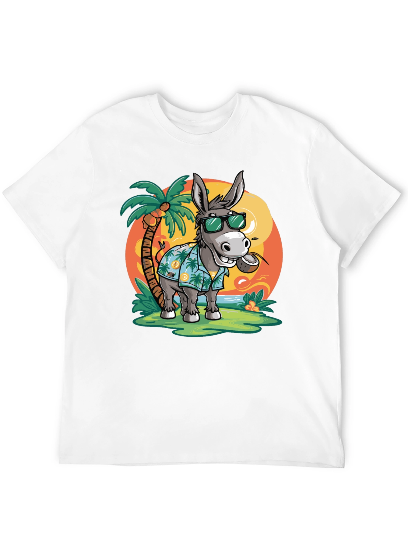 Tropical Donkey T-Shirt