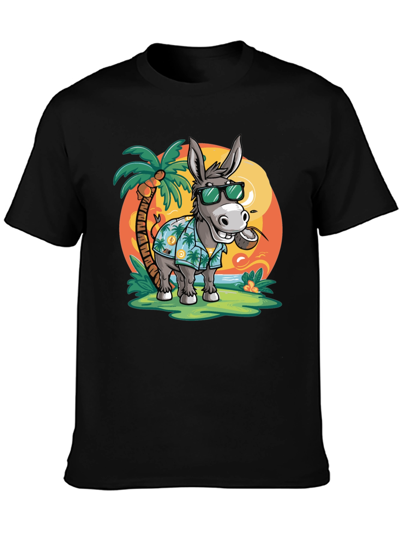 Tropical Donkey T-Shirt
