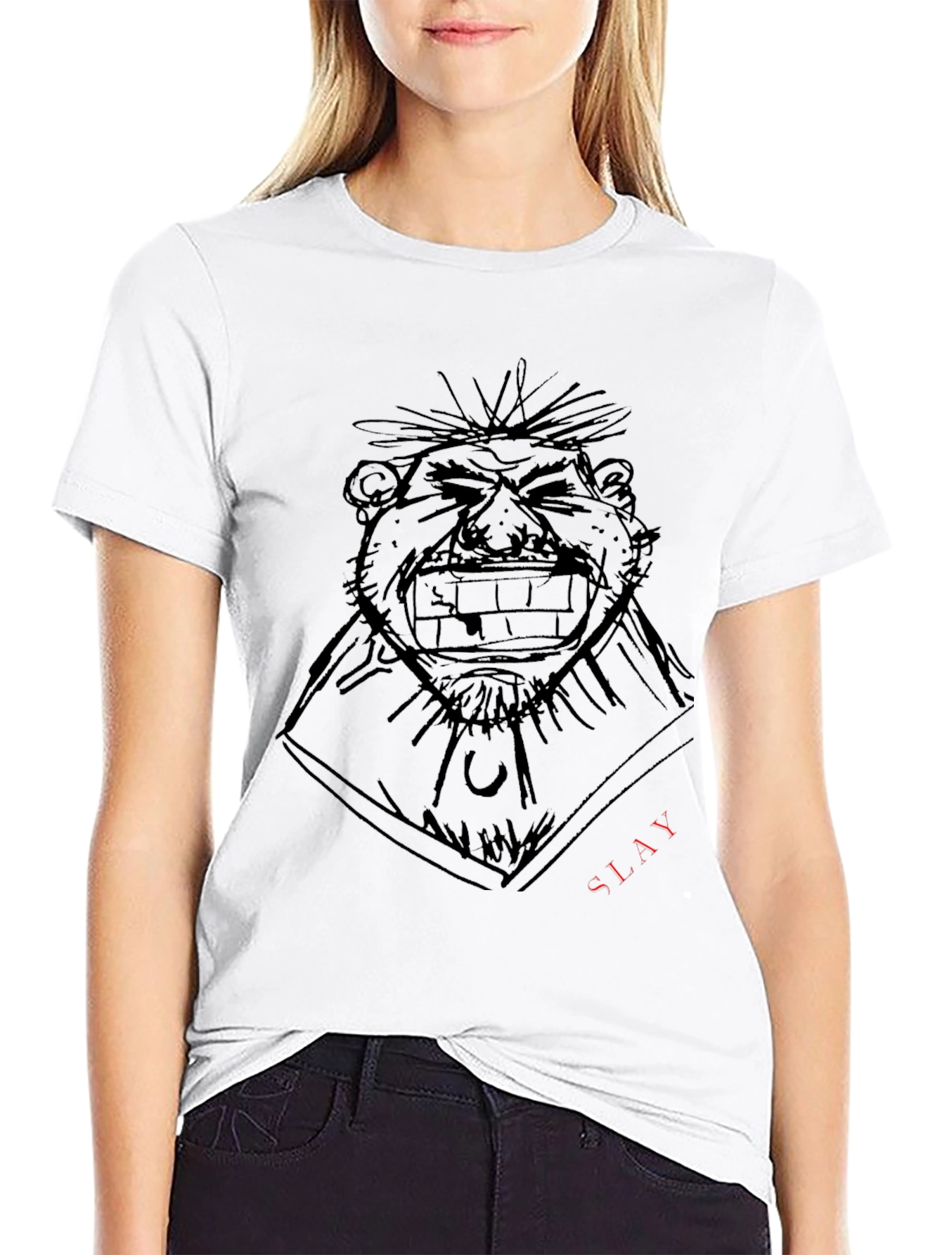 Edgy Graphic T-Shirt - Slay Style