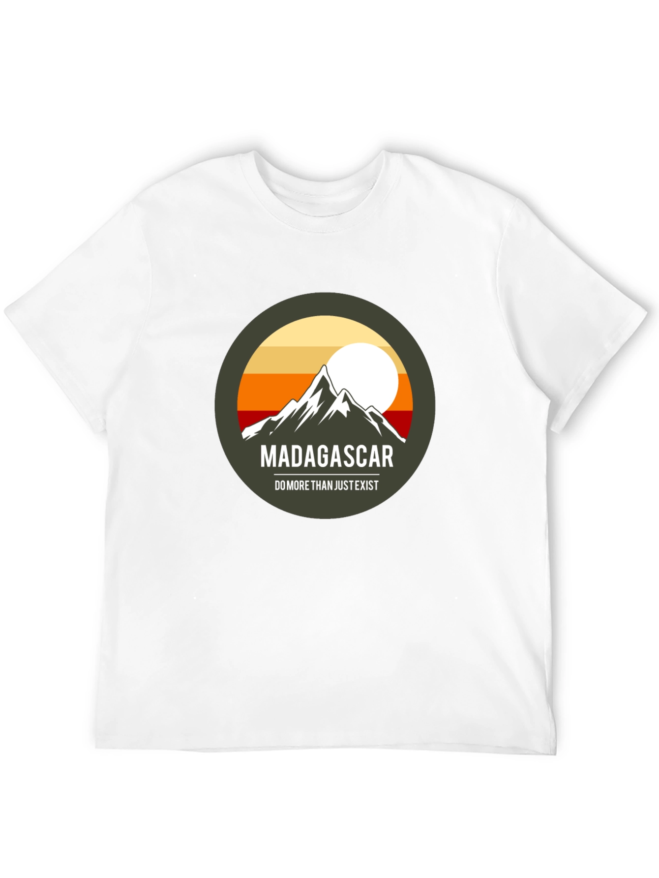 Madagascar Mountain Adventure T-Shirt - Unisex Black Tee