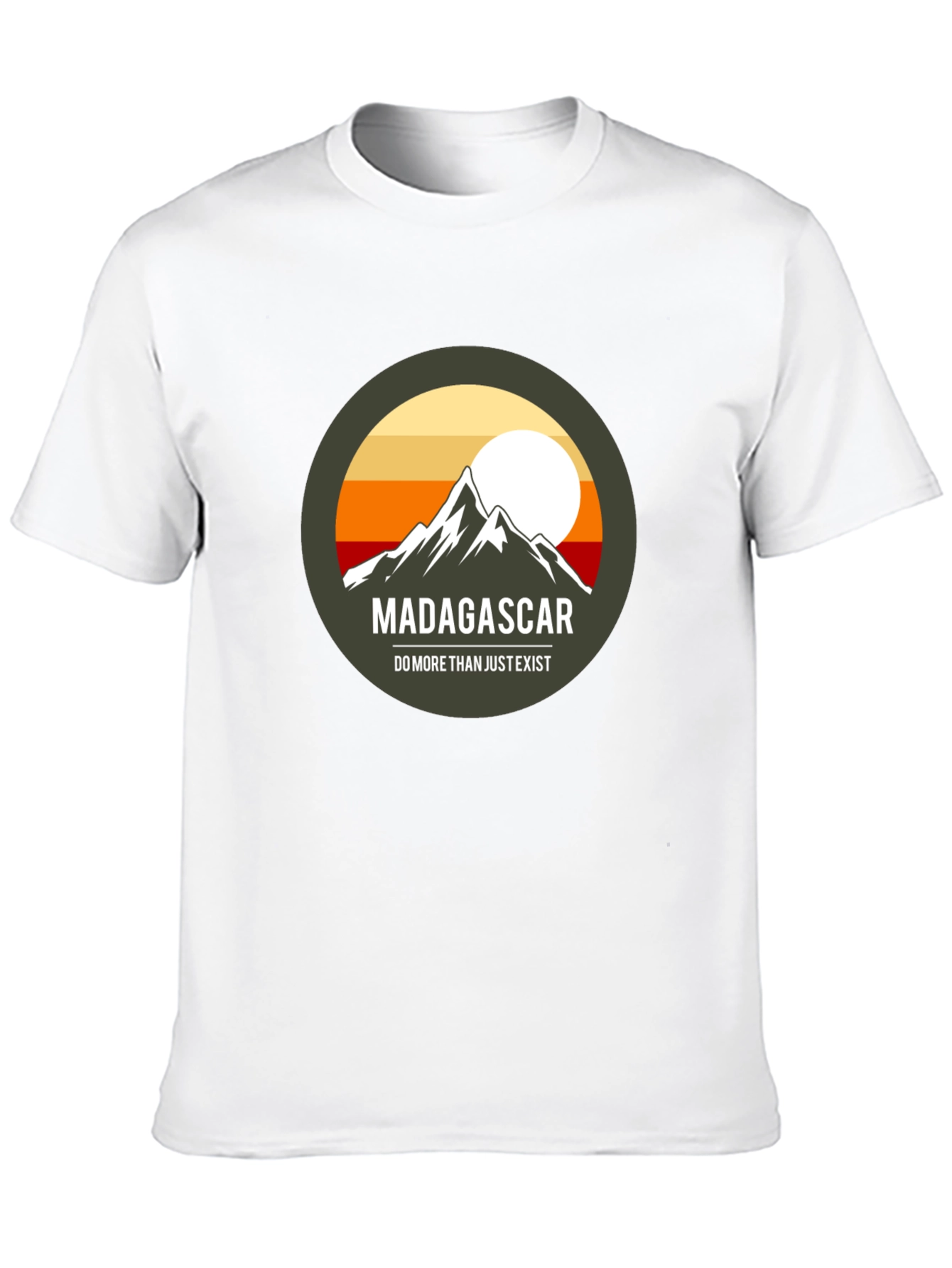 Madagascar Mountain Adventure T-Shirt - Unisex Black Tee