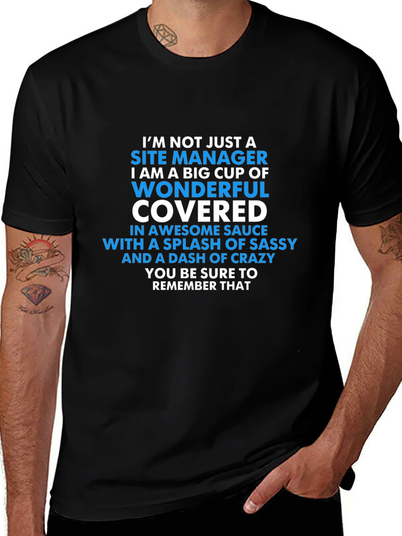 Site Manager Funny T-Shirt