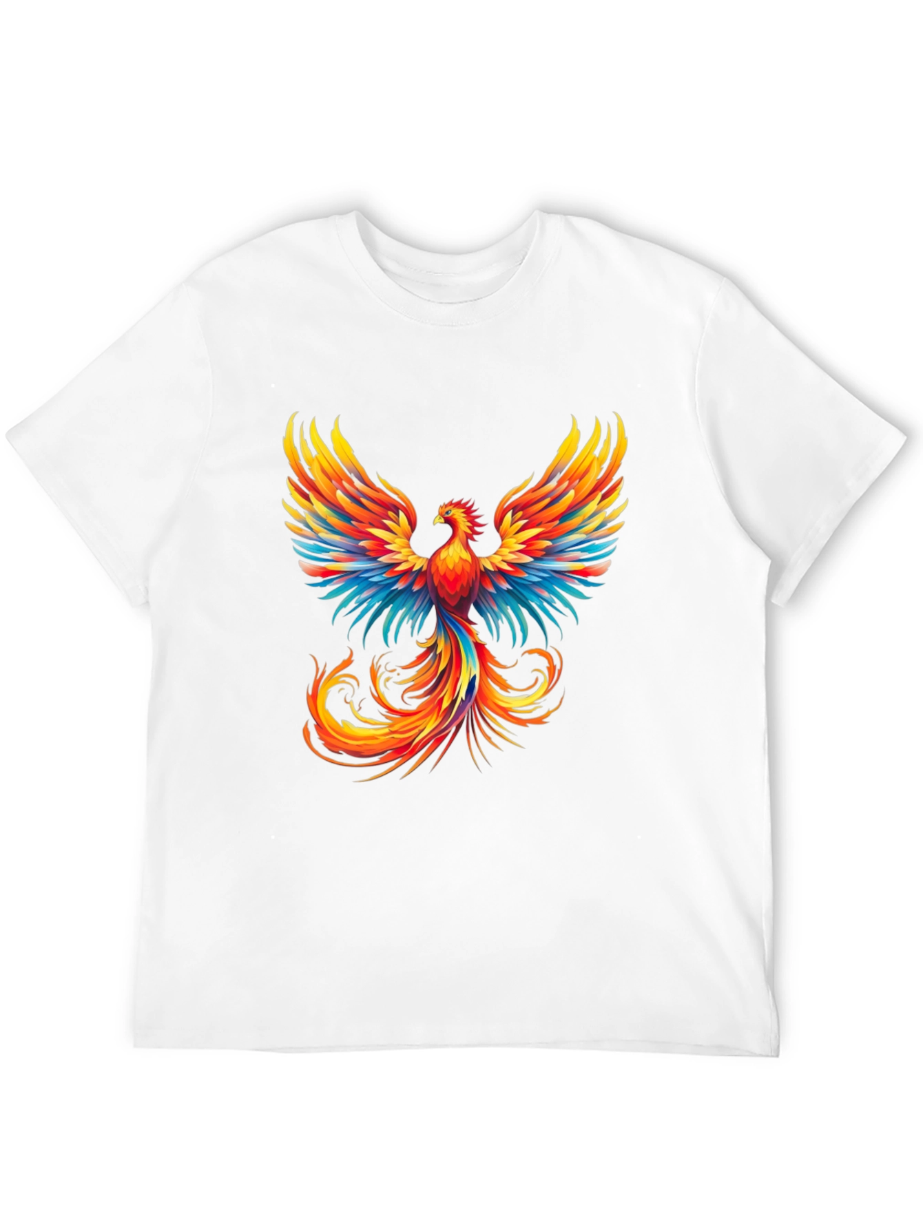 Phoenix Graphic Tee - Bold Firebird Design