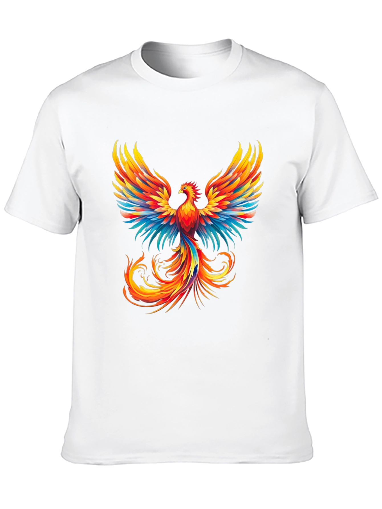 Phoenix Graphic Tee - Bold Firebird Design