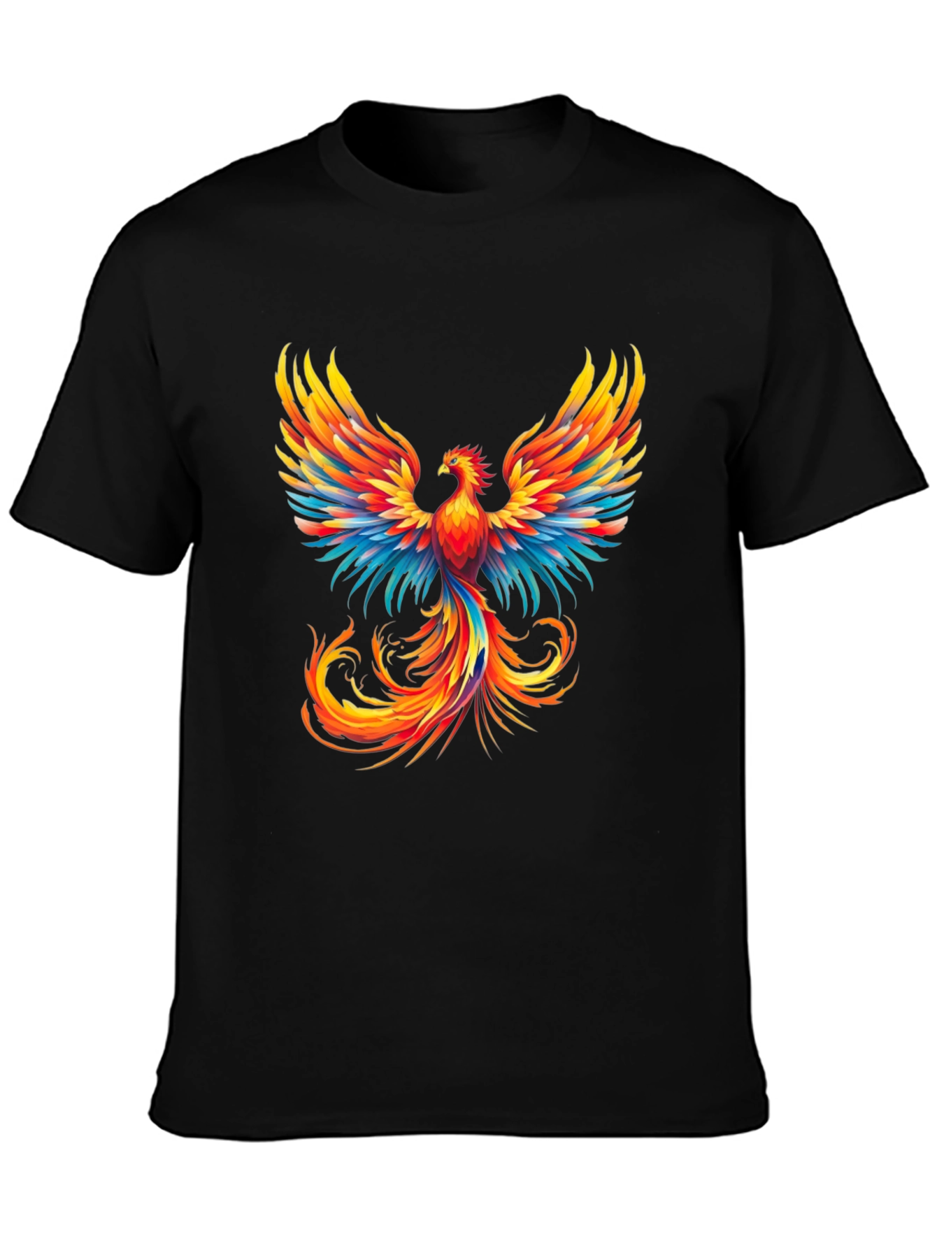 Phoenix Graphic Tee - Bold Firebird Design