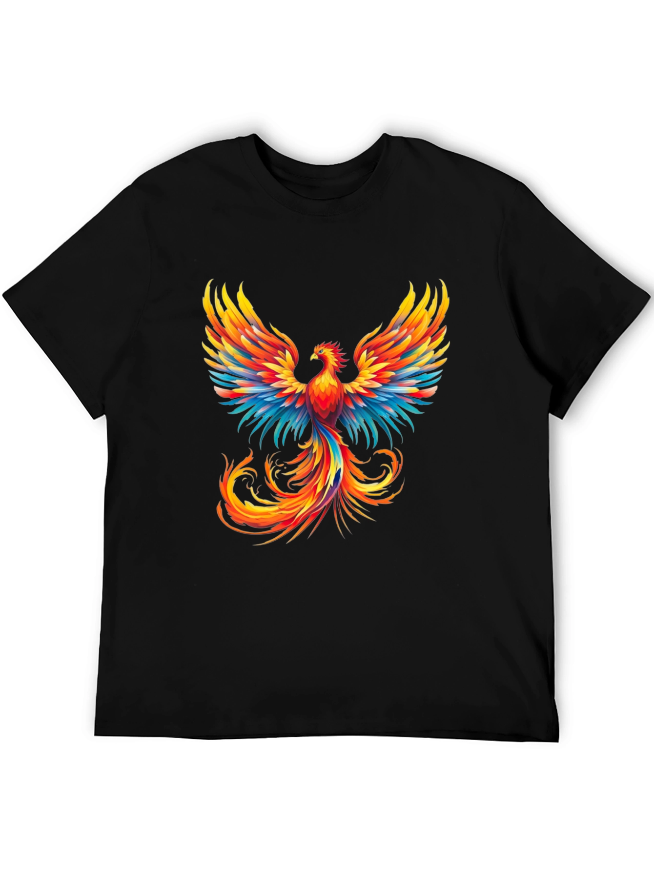 Phoenix Graphic Tee - Bold Firebird Design