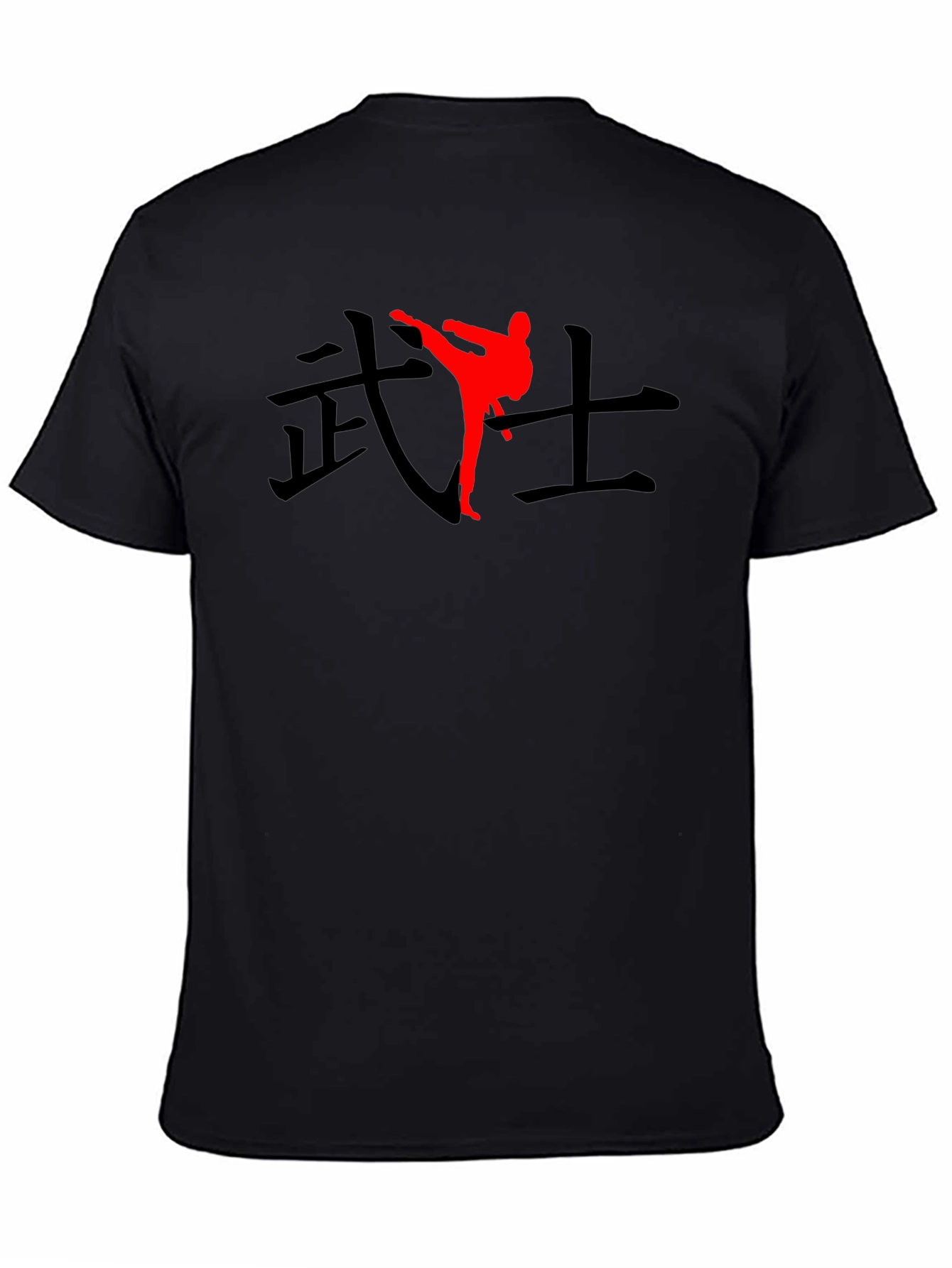 Warrior Kick Graphic Tee - Martial Arts Inspired