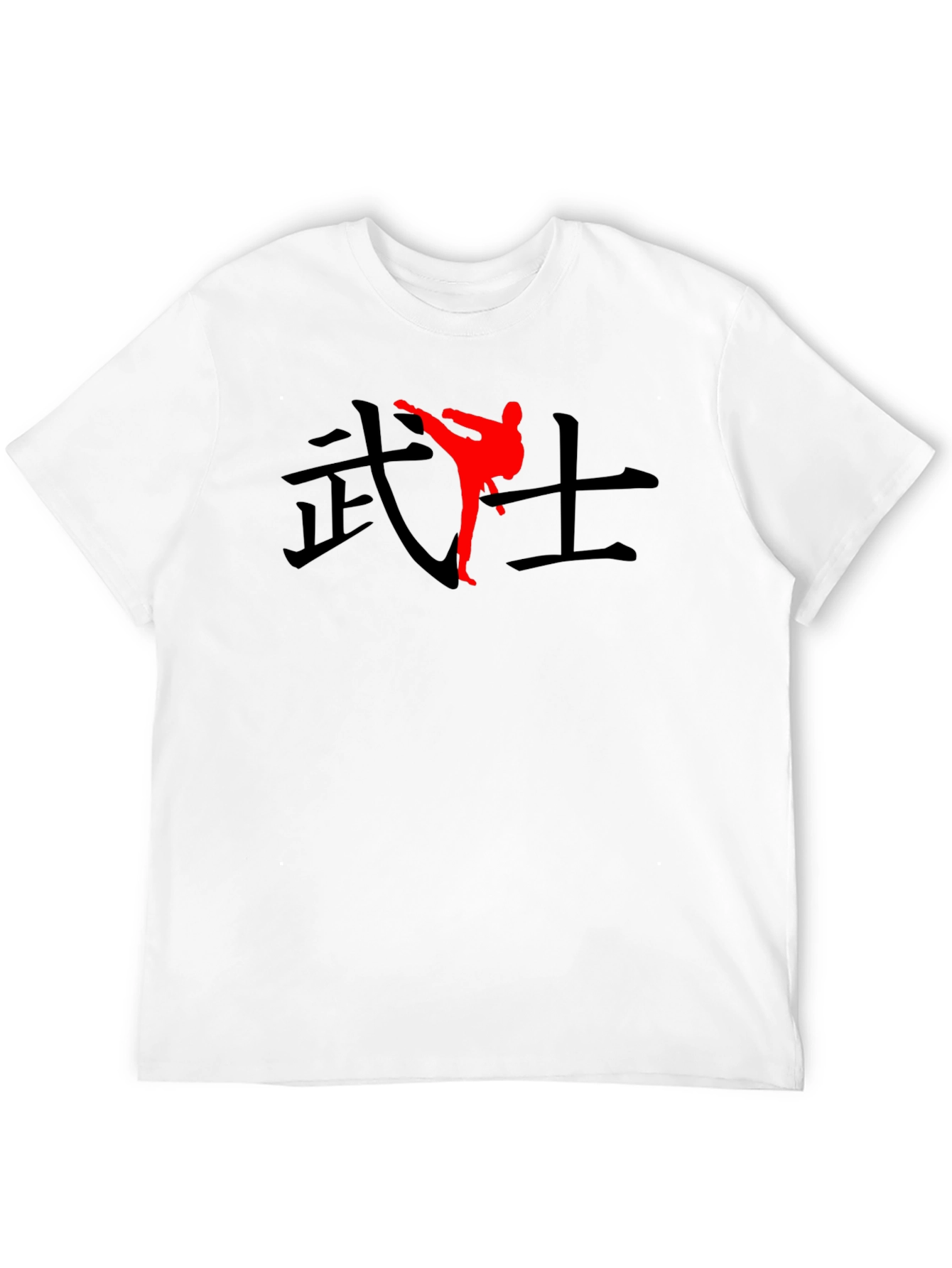 Warrior Kick Graphic Tee - Martial Arts Inspired