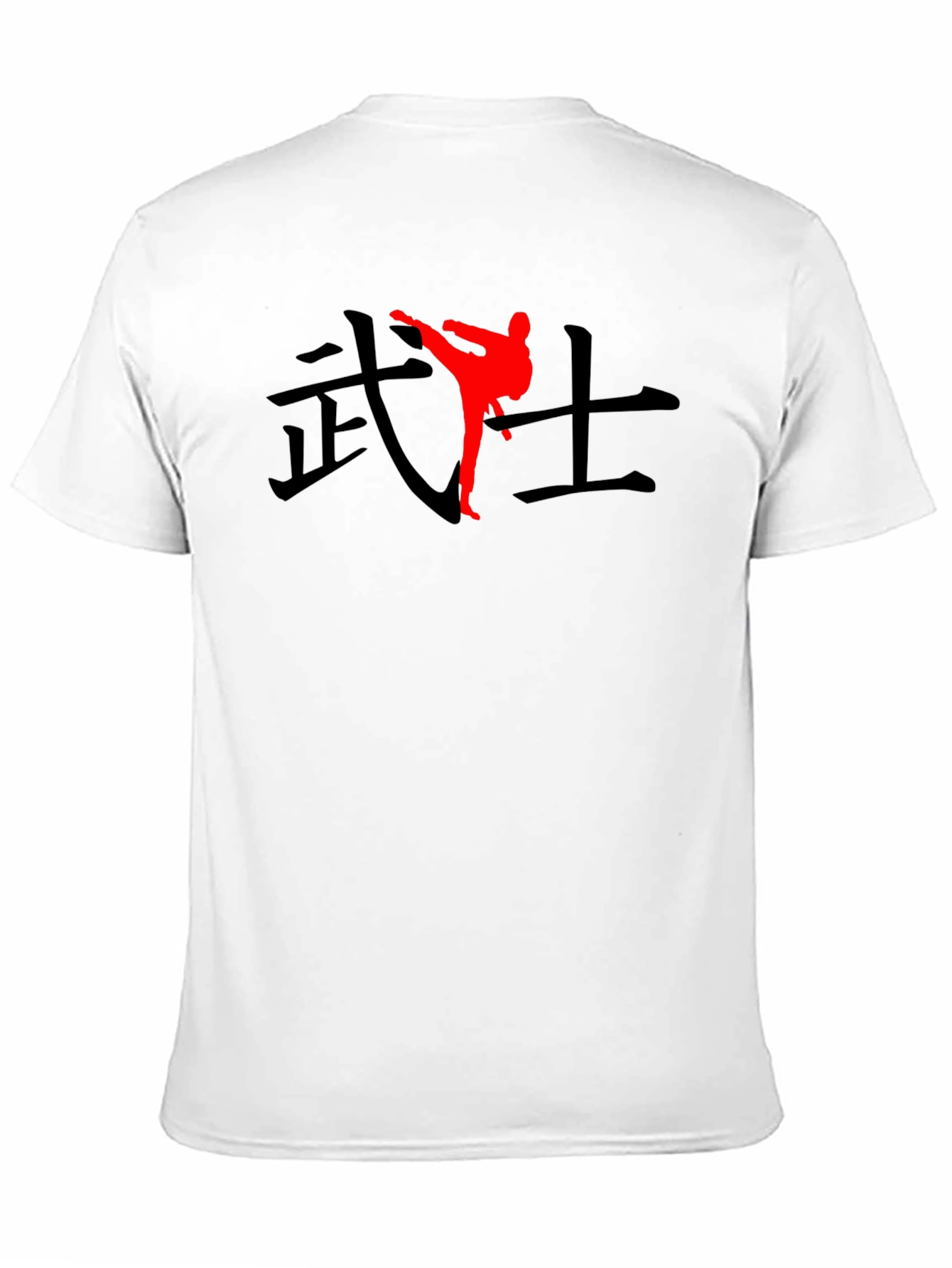 Warrior Kick Graphic Tee - Martial Arts Inspired