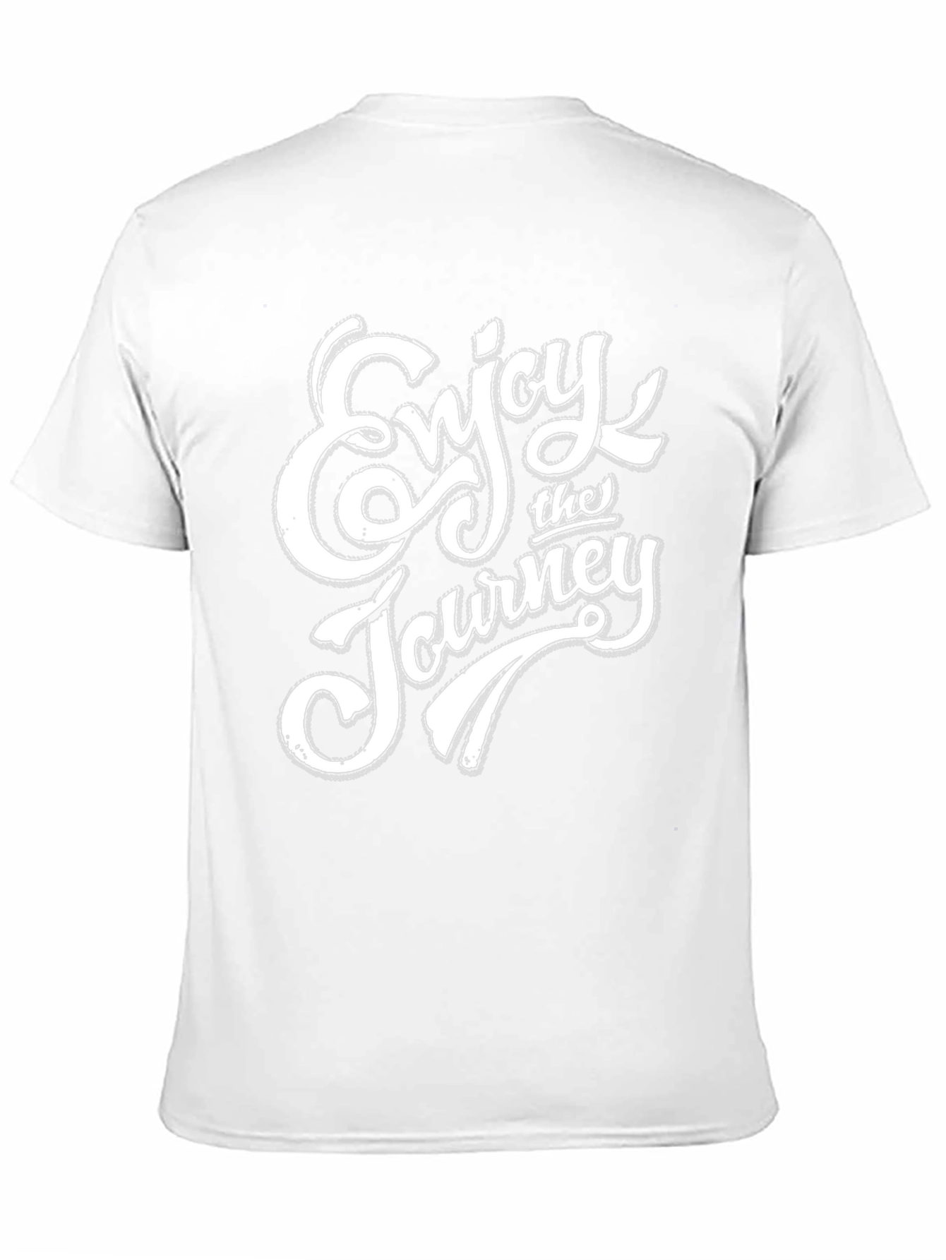 Enjoy the Journey Graphic Tee - Black Cotton Blend