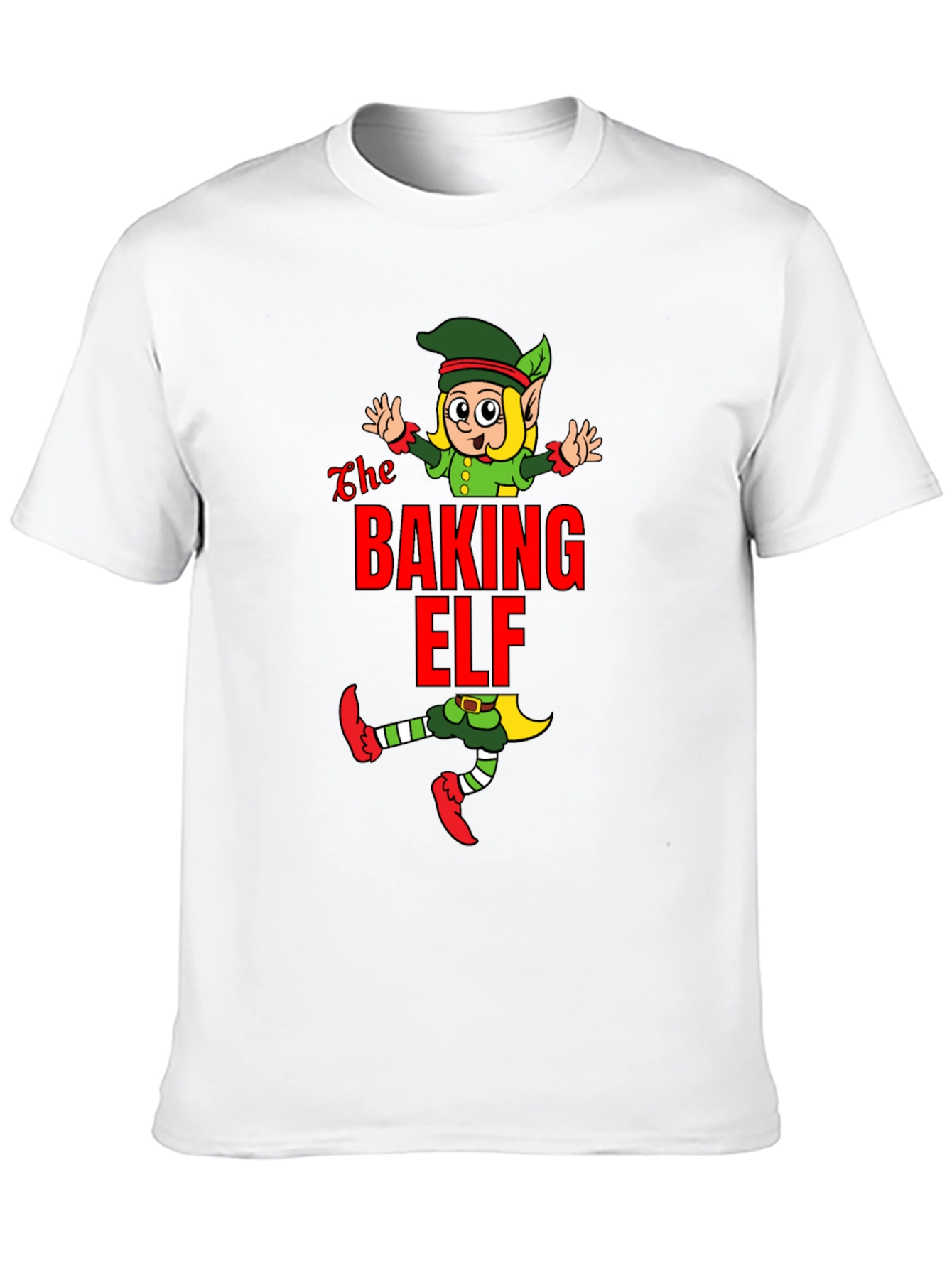 Baking Elf Black T-Shirt