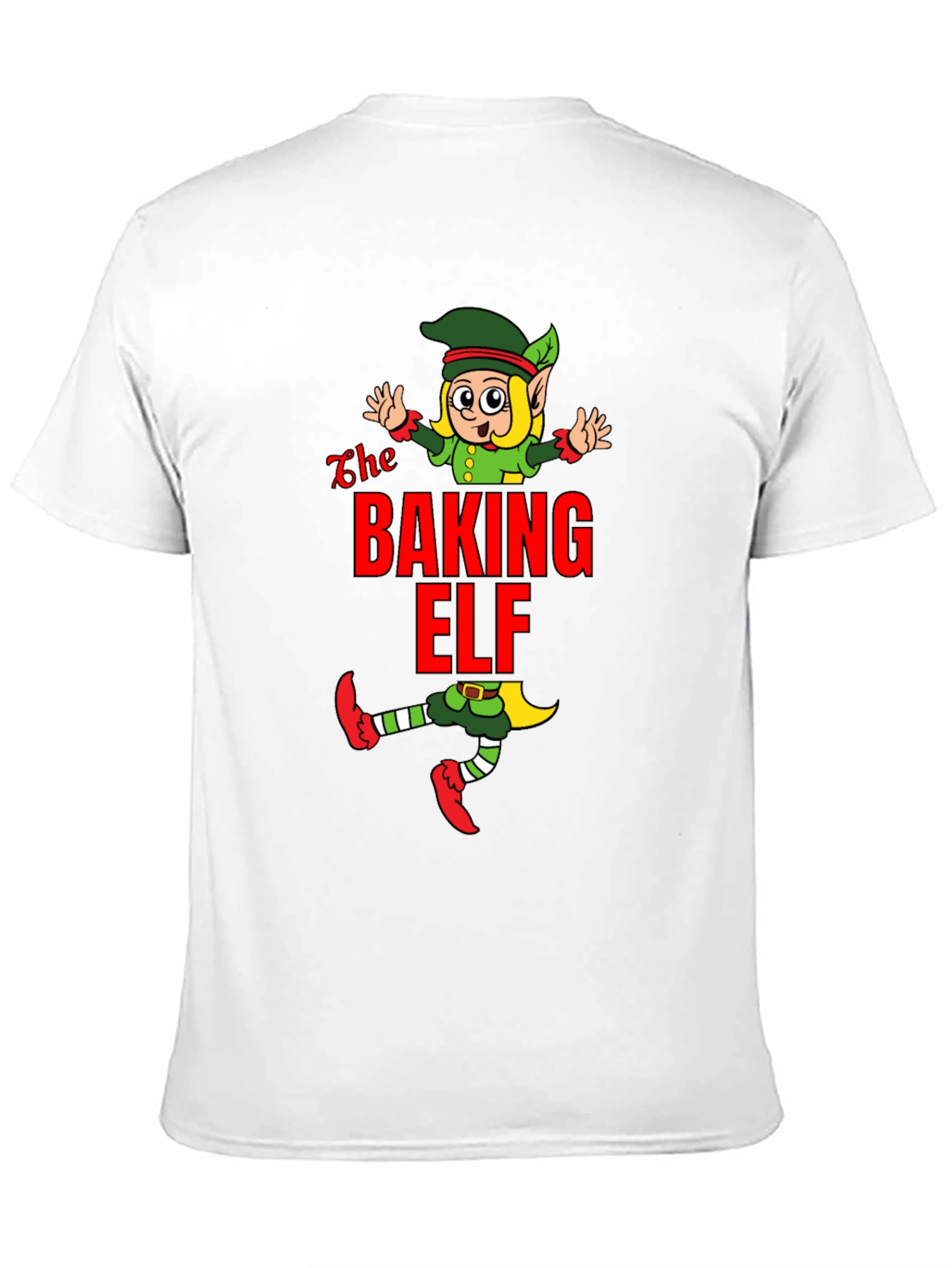 Baking Elf Black T-Shirt