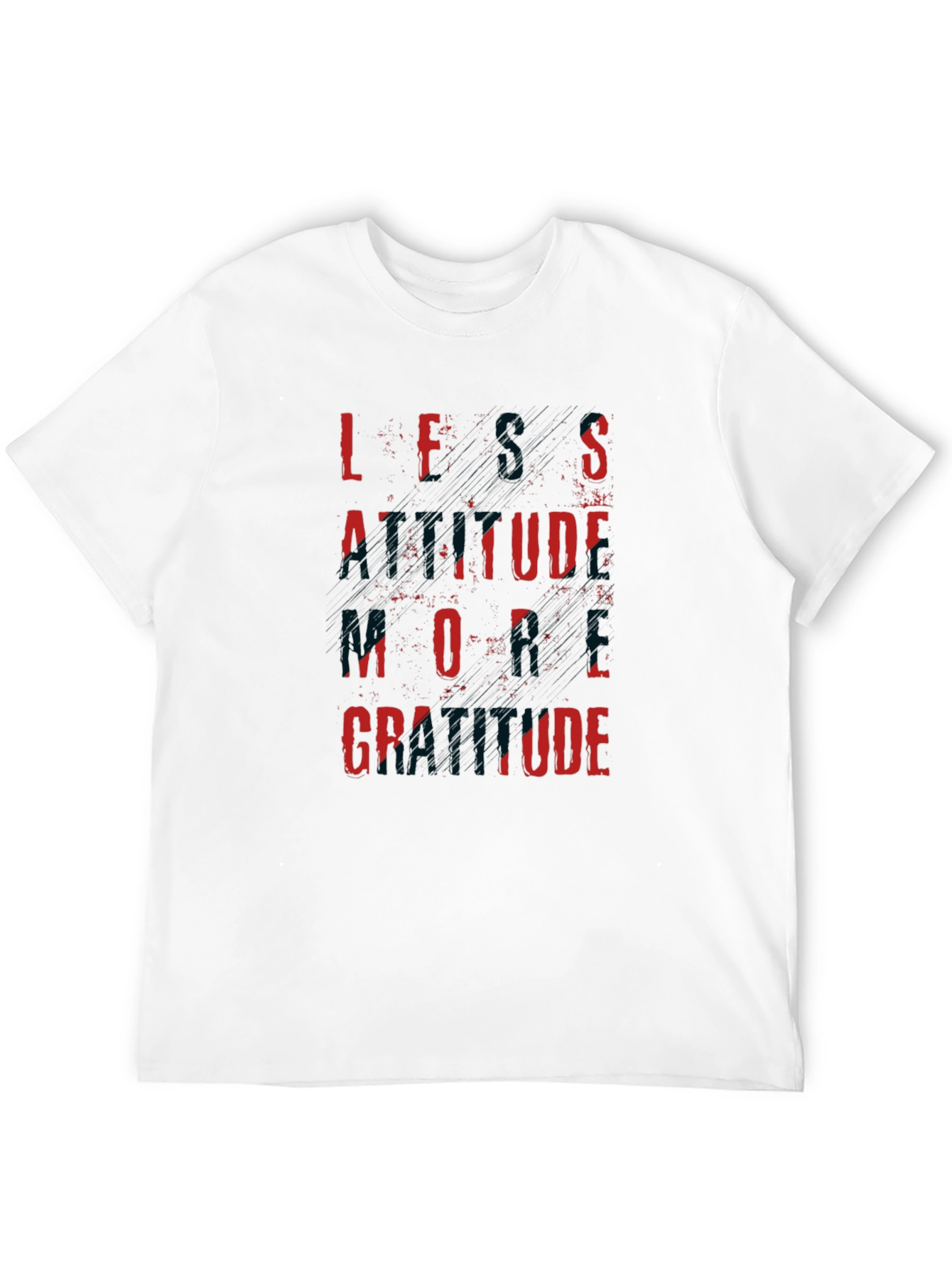Less Attitude More Gratitude Graphic Tee