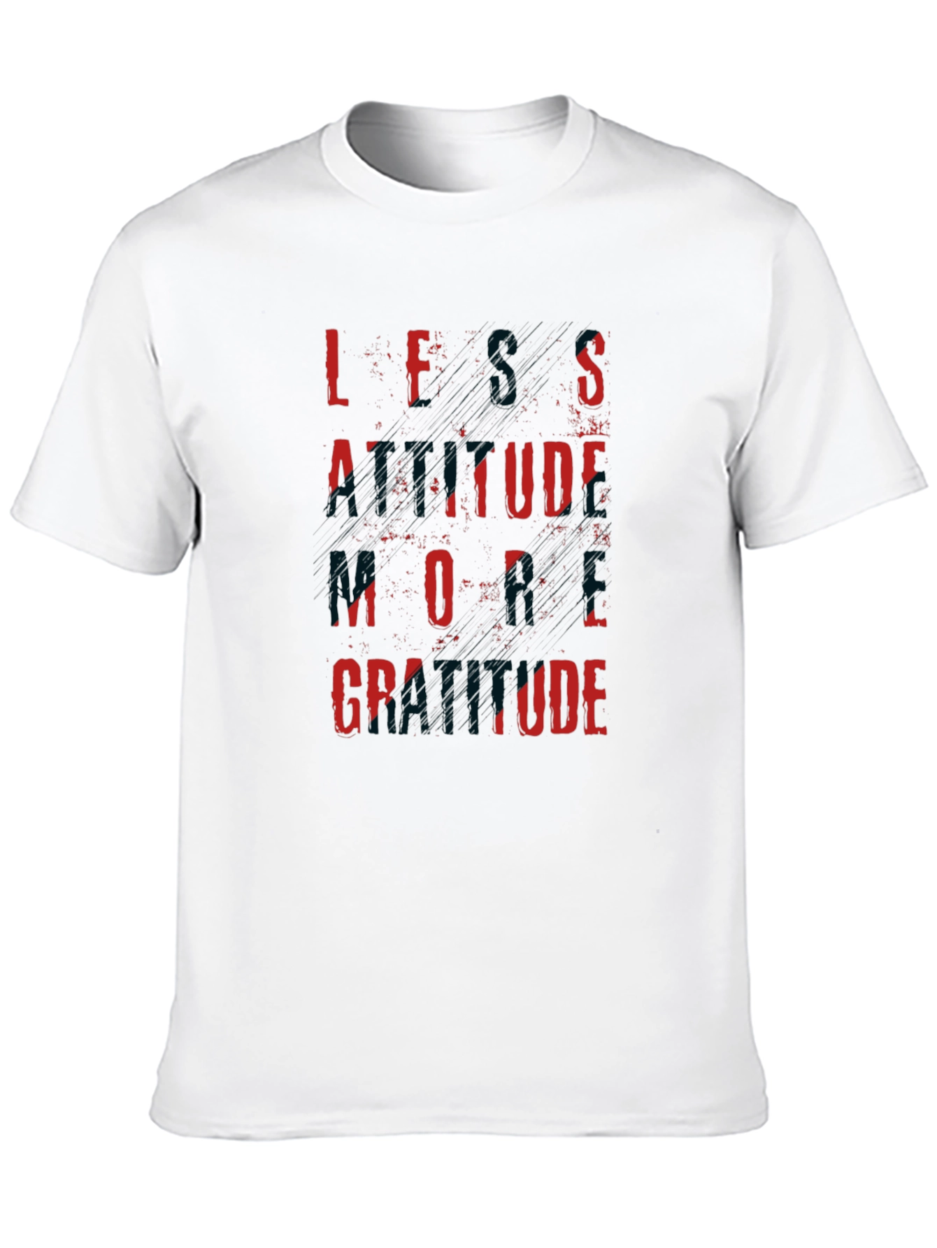 Less Attitude More Gratitude Graphic Tee