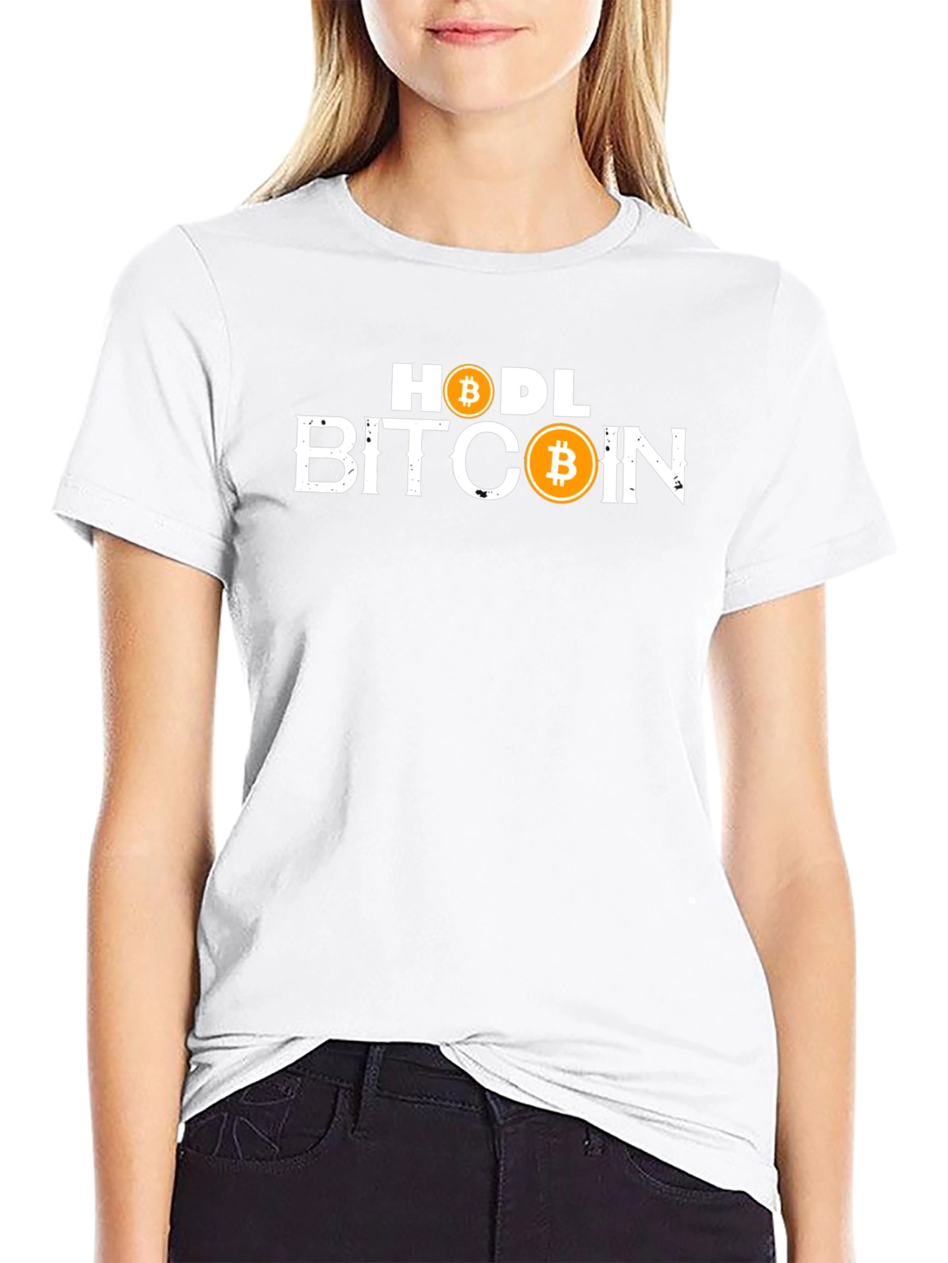 HODL Bitcoin Graphic Tee - Crypto Investor Shirt