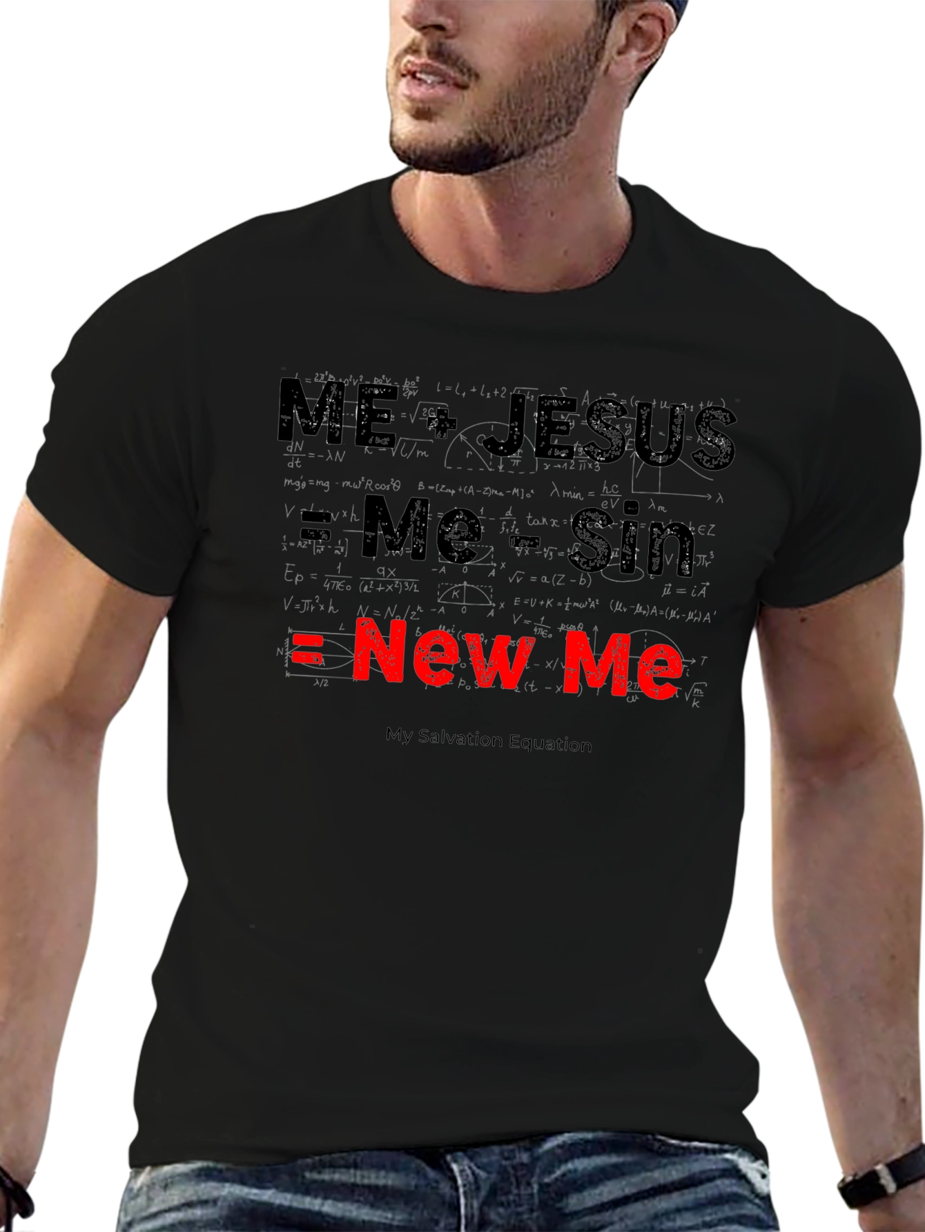New Me Equation Graphic T-Shirt