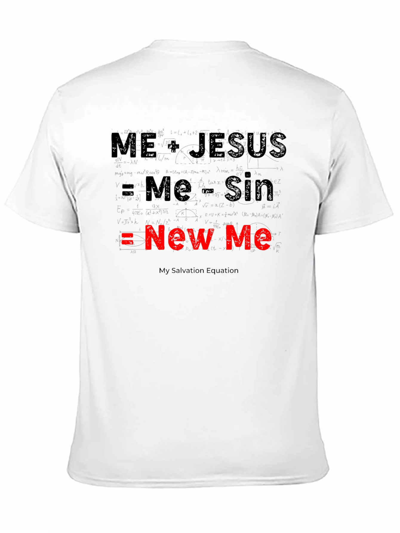 New Me Equation Graphic T-Shirt